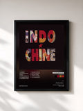 Tableau de l'album Le baiser de Indochine, imprimé et encadré en France