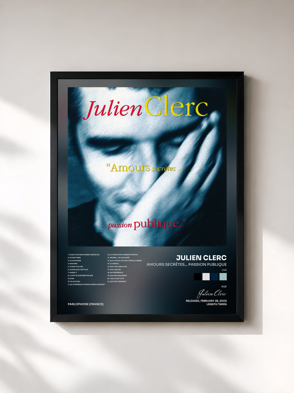 Julien Clerc · Amours secrètes... Passion publique (Live)