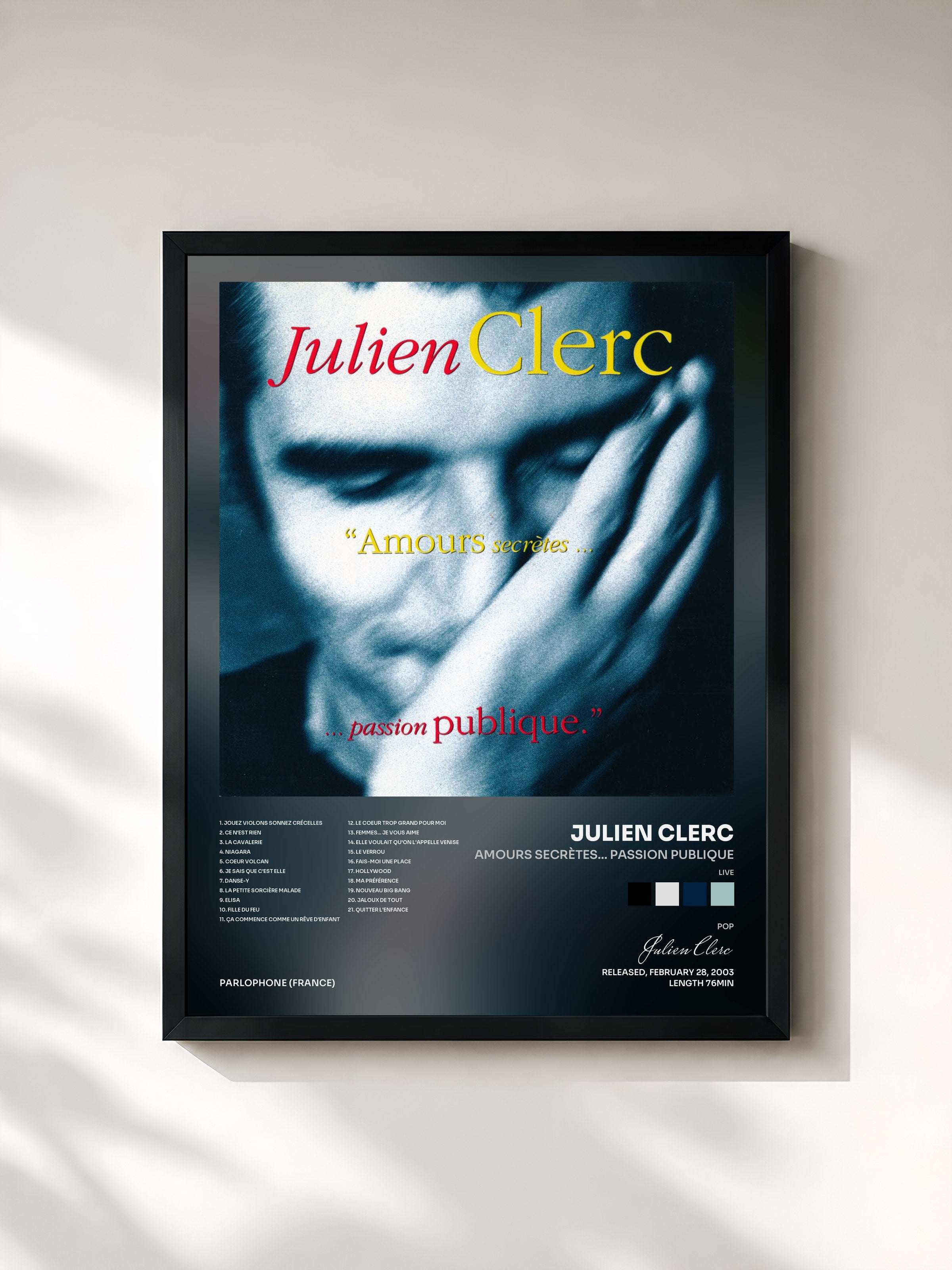 Julien Clerc · Amours secrètes... Passion publique (Live)
