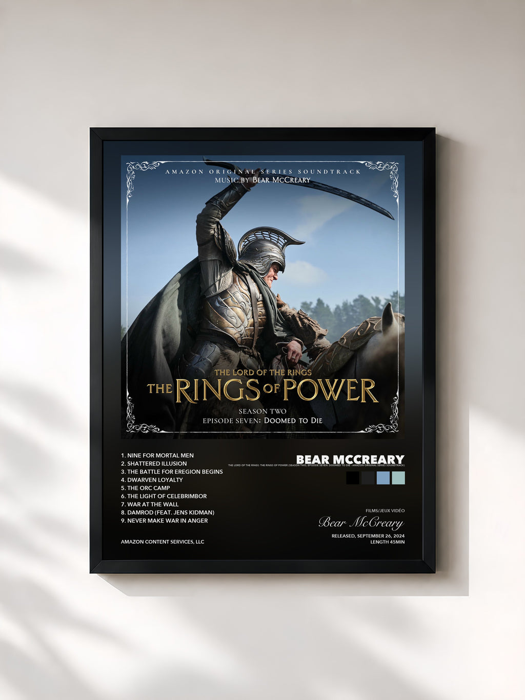 Bear McCreary – The Lord of the Rings: The Rings of Power (Season Two, Episode Seven: Doomed To Die - Amazon Original Series Soundtrack)