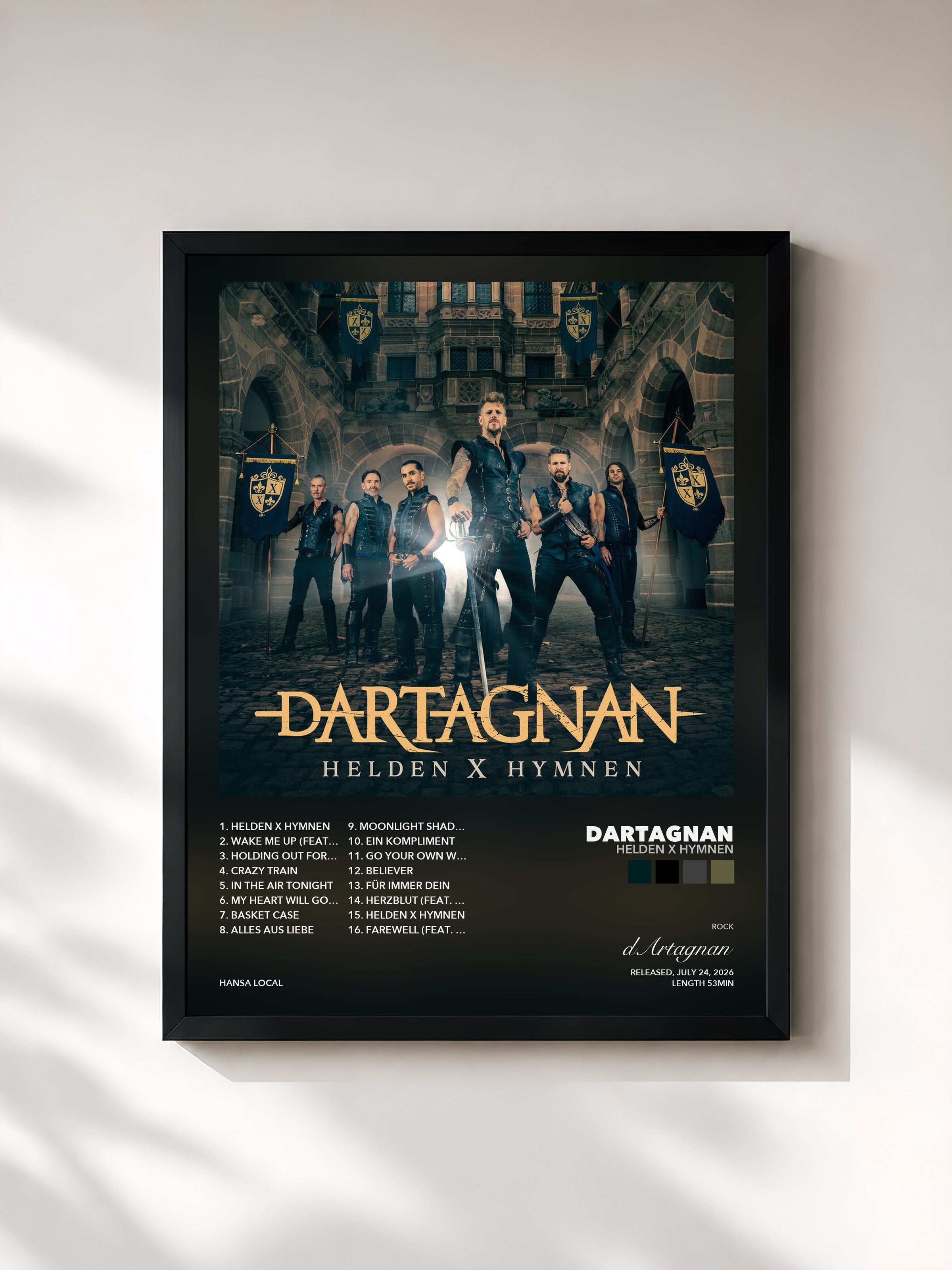 dArtagnan · Helden X Hymnen