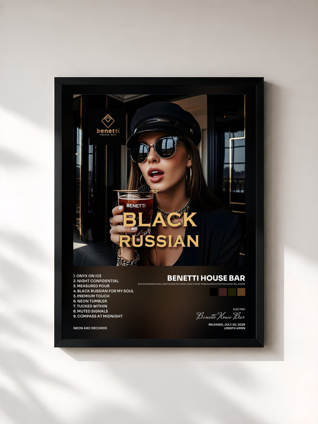 Benetti House Bar · Black Russian Noir | Deep House Mix 2026 | Jazz House Times & Sophisticated Cocktail Hours