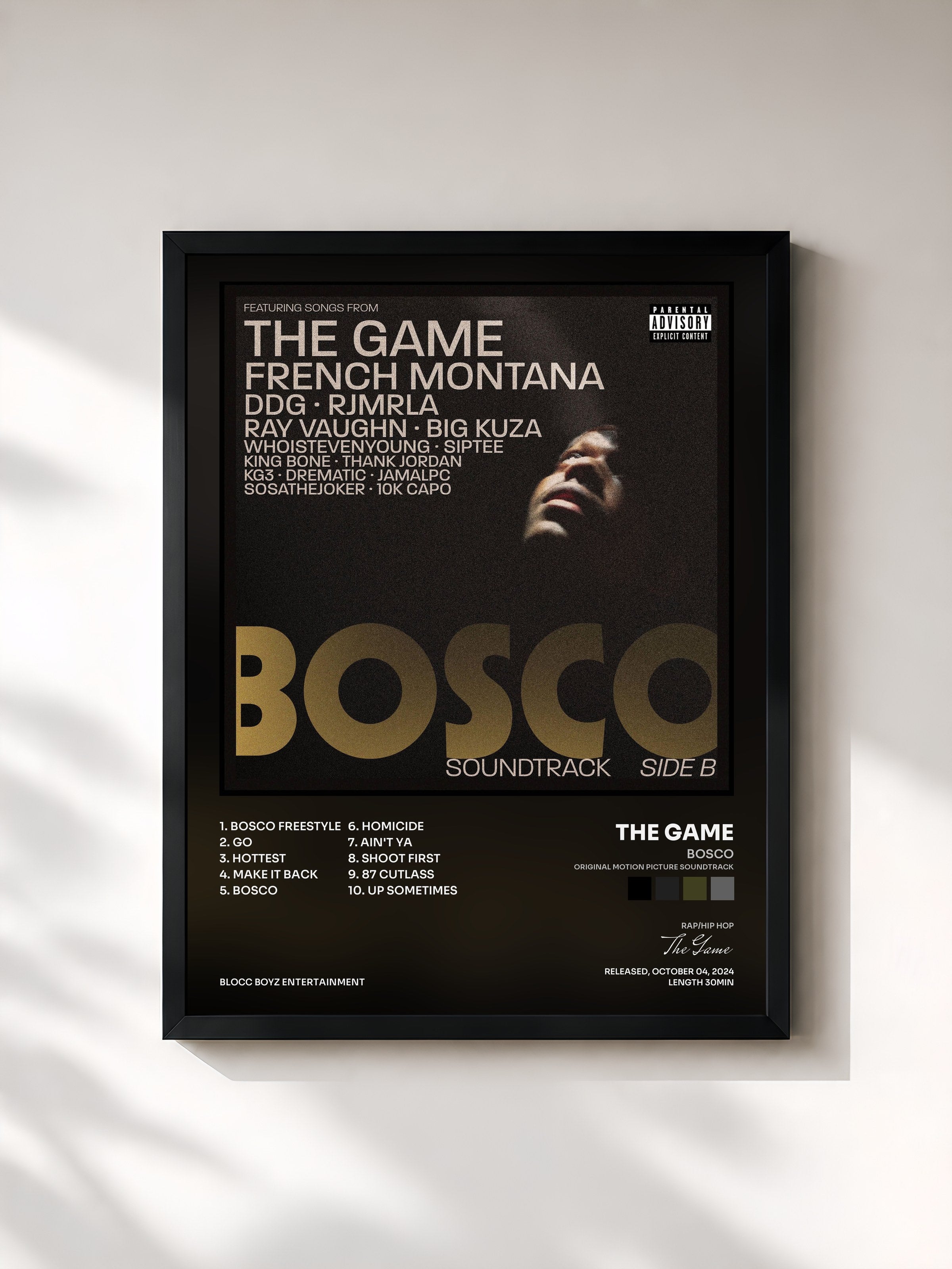The Game · Bosco (Original Motion Picture Soundtrack) - Side B