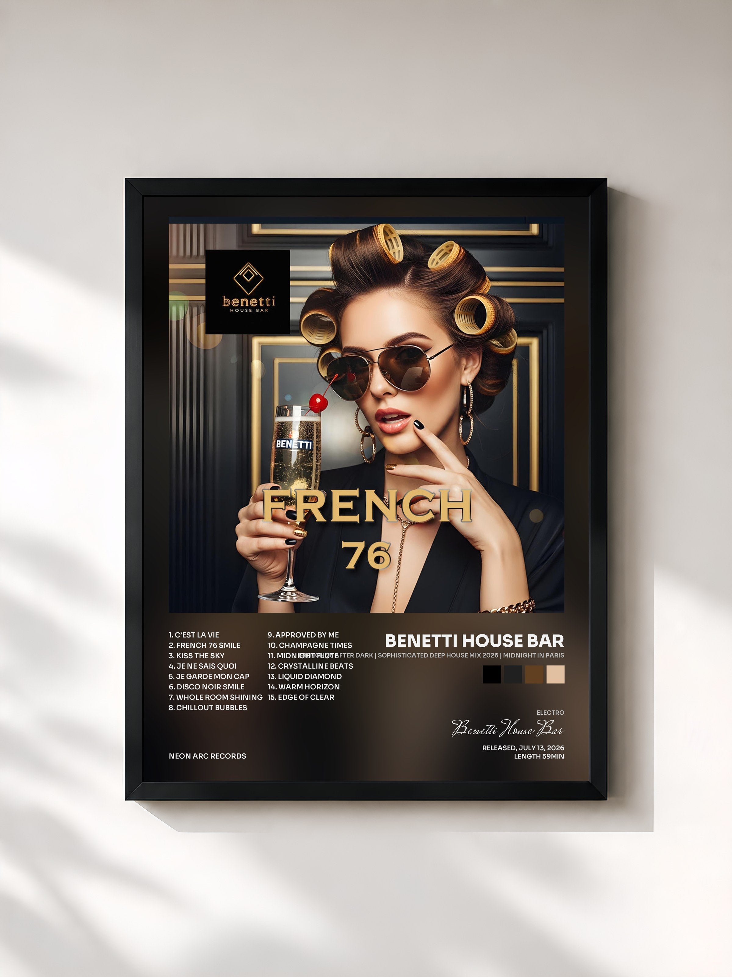 Benetti House Bar · French 76 After Dark | Sophisticated Deep House Mix 2026 | Midnight in Paris