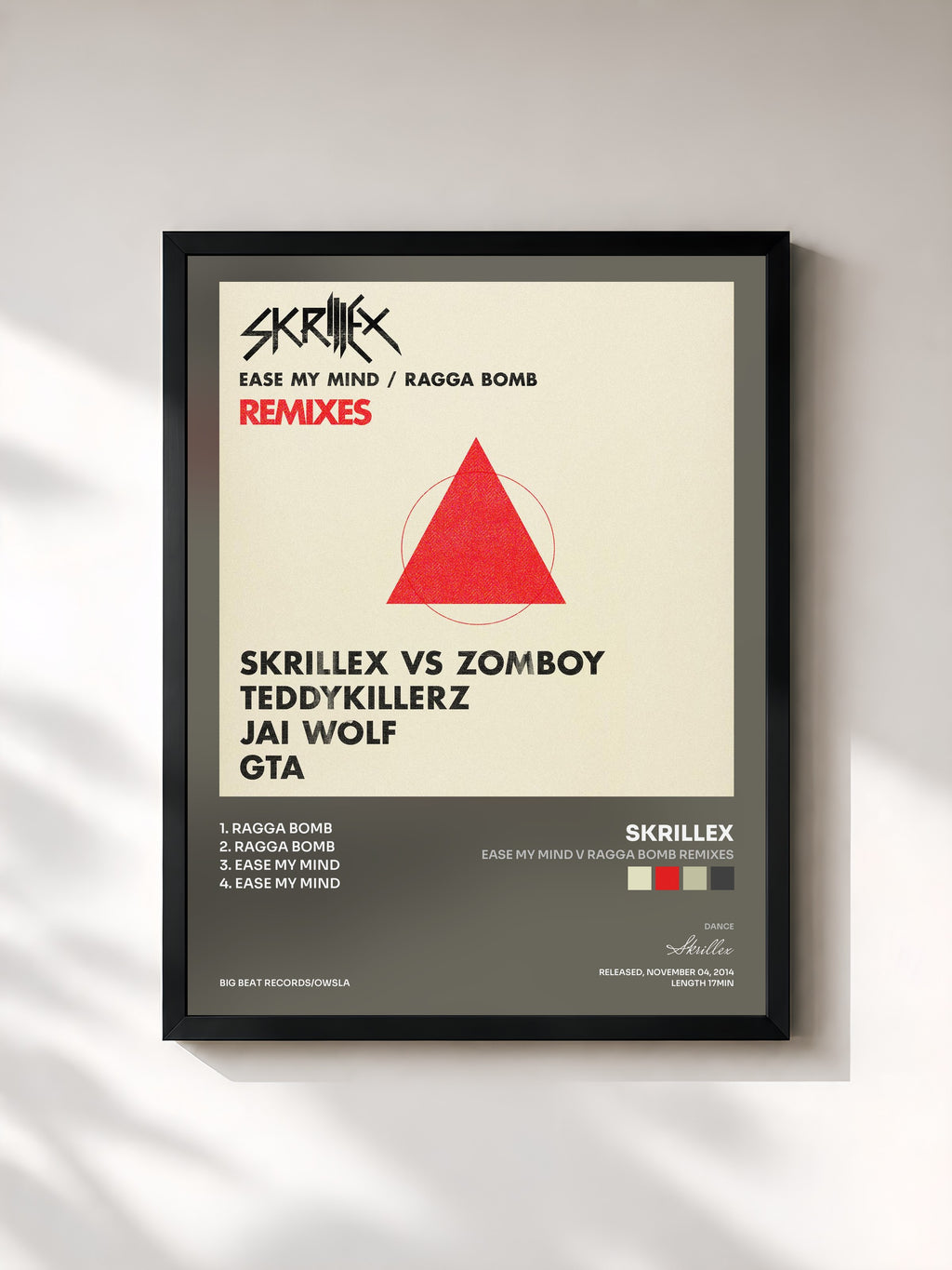 Skrillex · Ease My Mind v Ragga Bomb Remixes