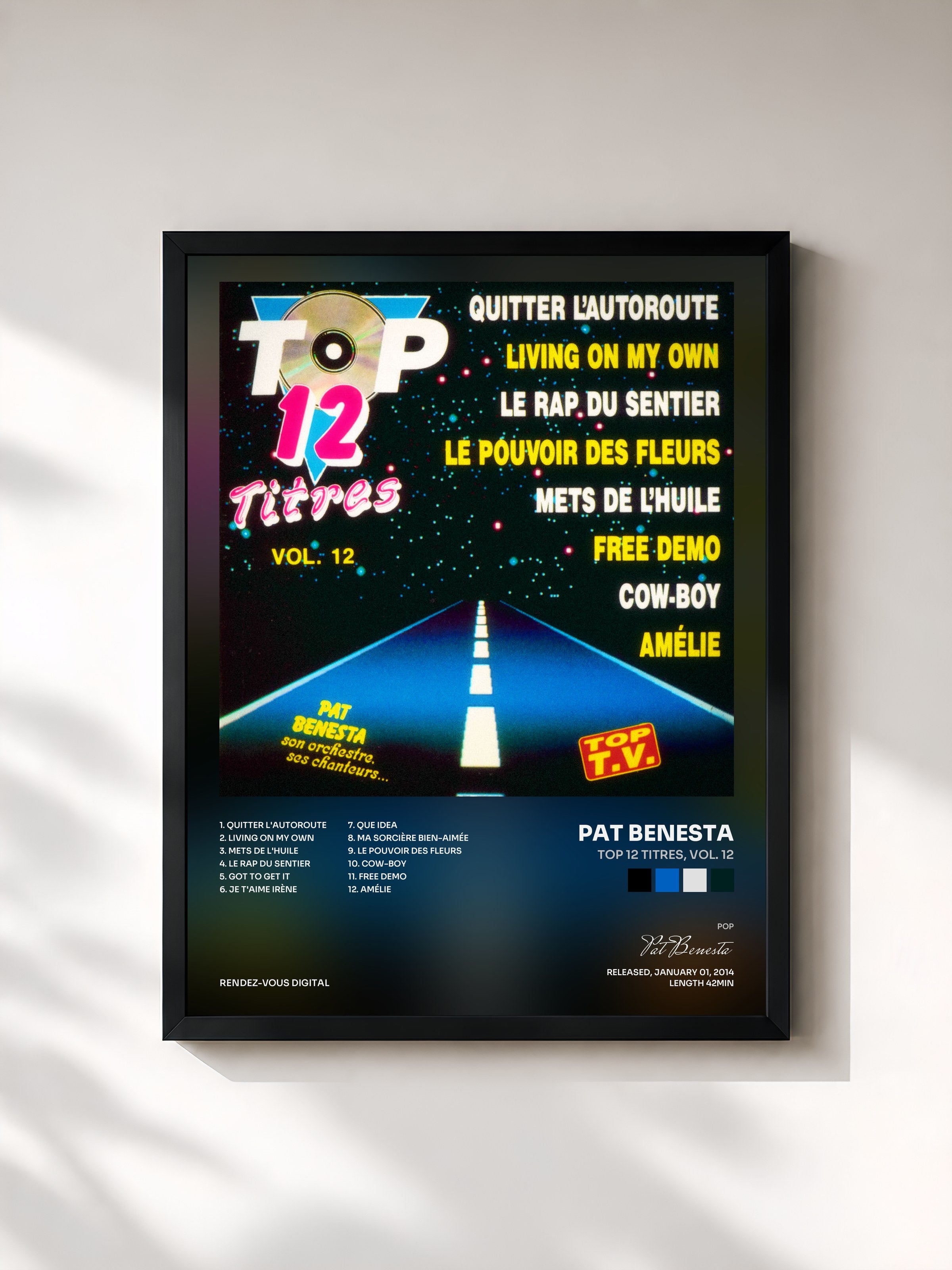 Pat Benesta · Top 12 titres, Vol. 12