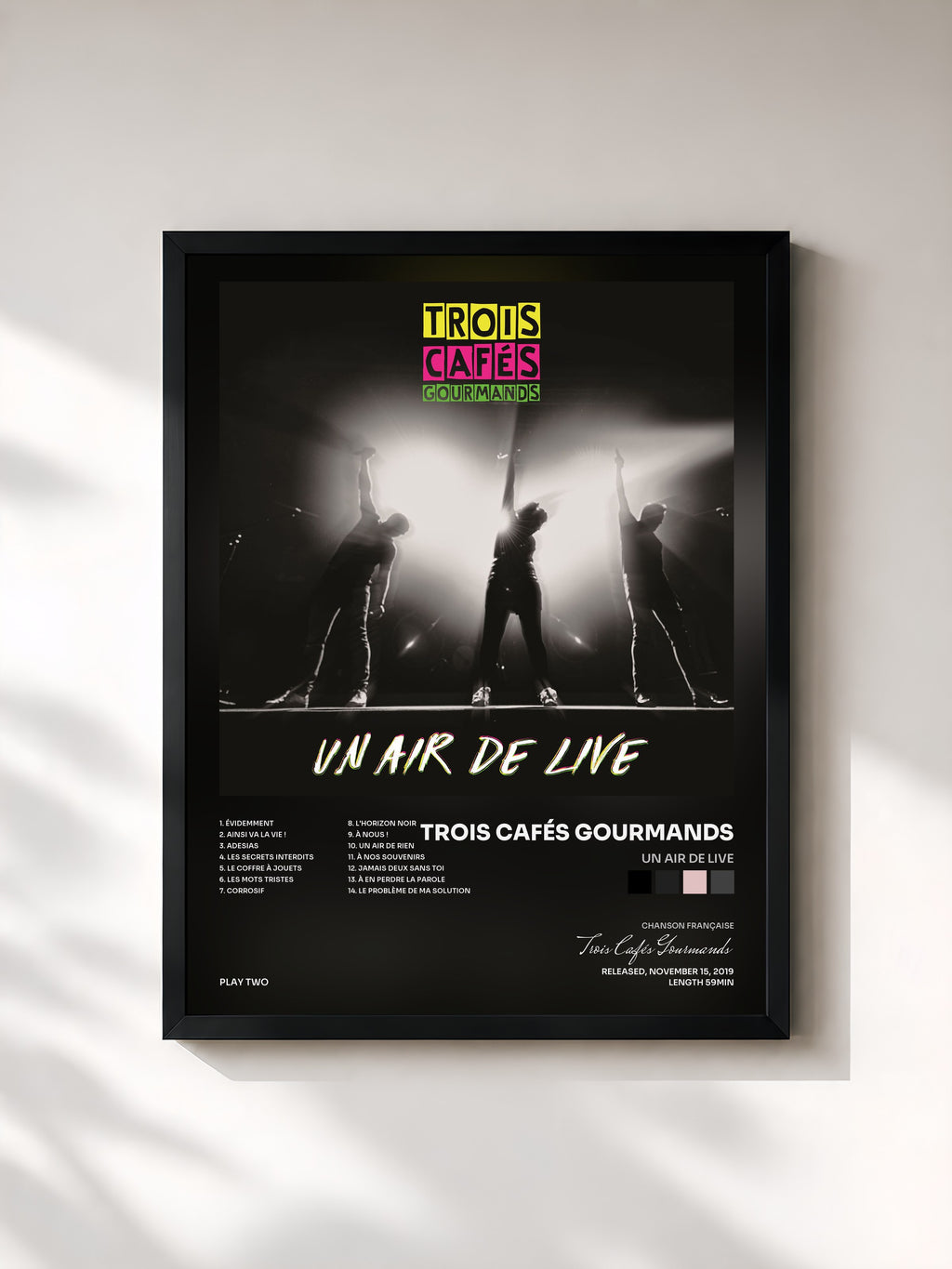 Trois Cafés Gourmands · Un air de Live