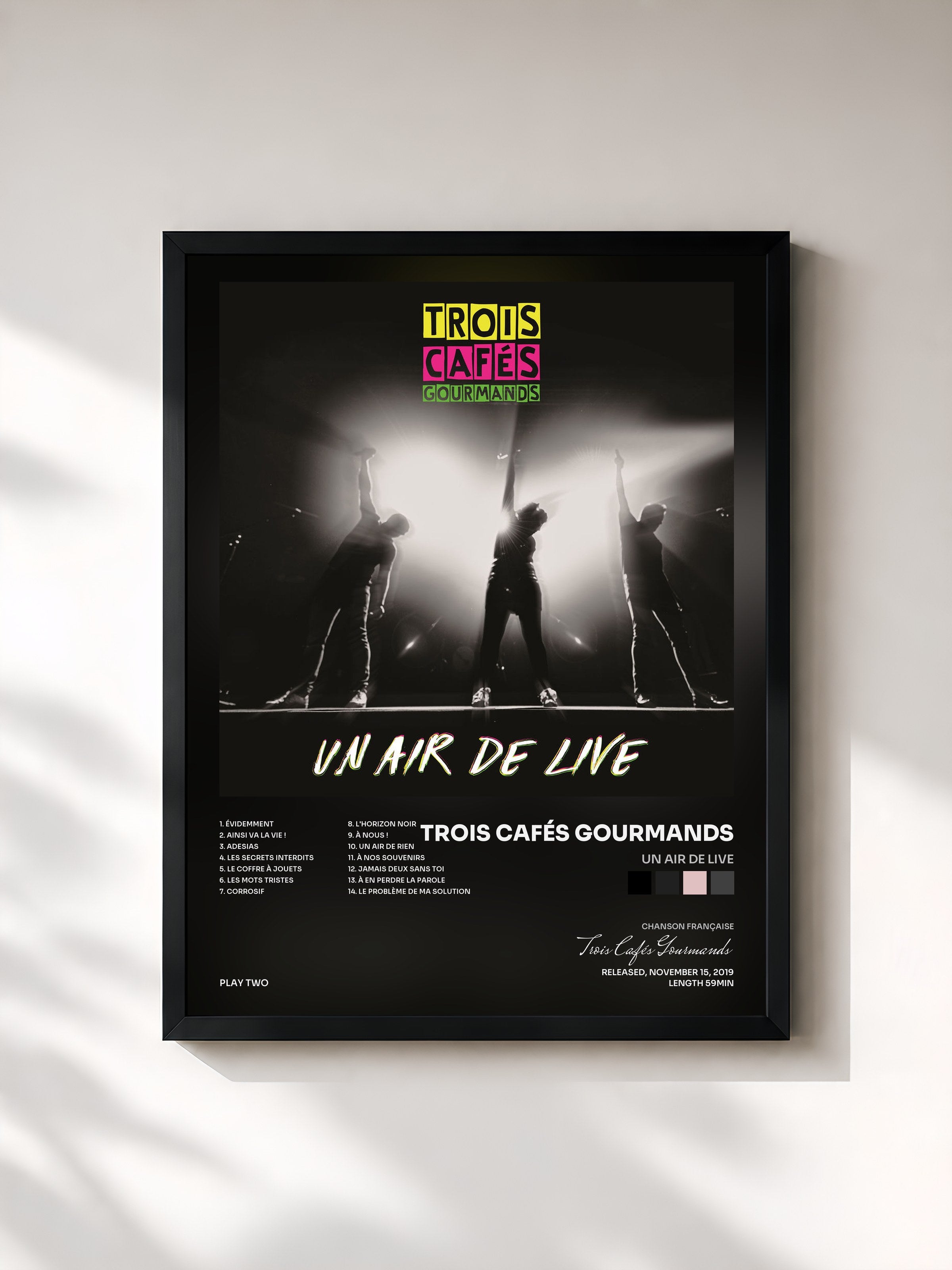 Trois Cafés Gourmands · Un air de Live