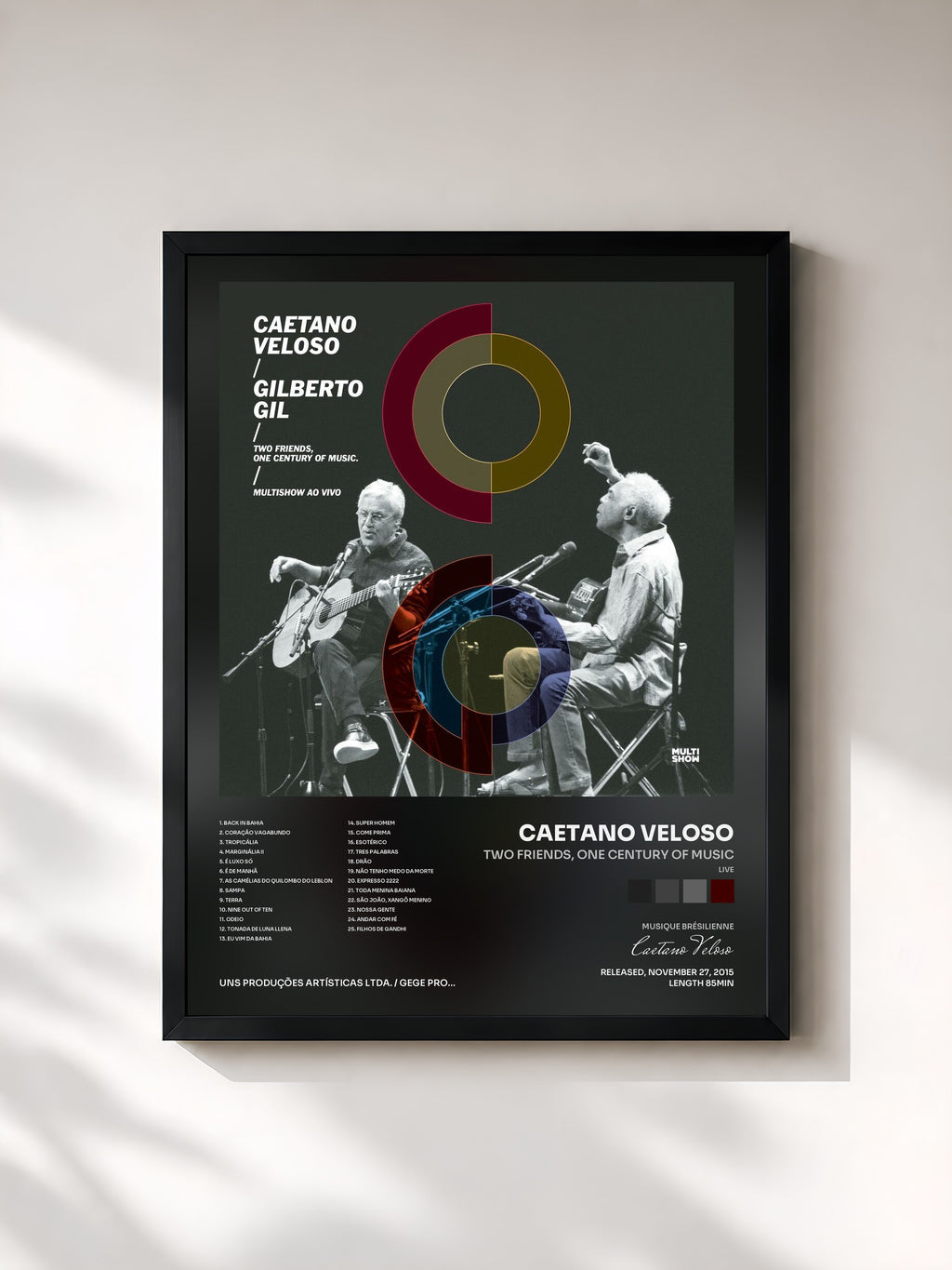 Caetano Veloso · Two Friends, One Century of Music (Live)