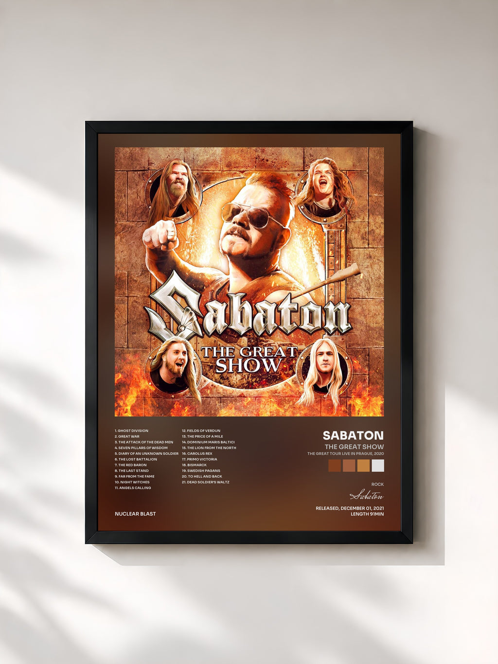 Sabaton · The Great Show (The Great Tour Live In Prague, 2020)