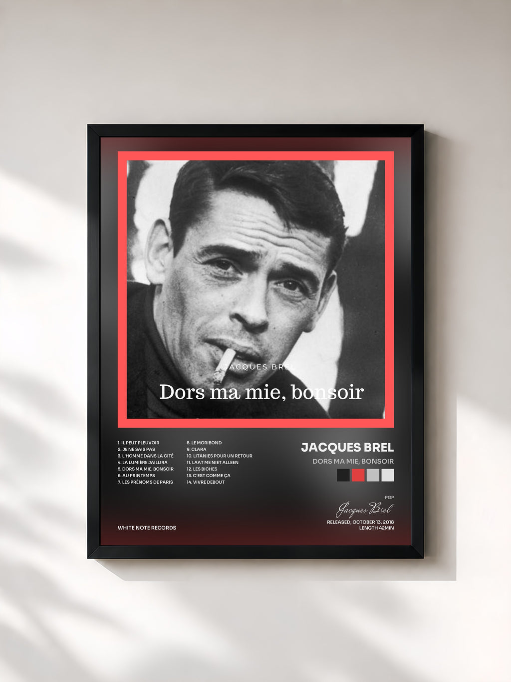 Jacques Brel · Dors ma mie, bonsoir
