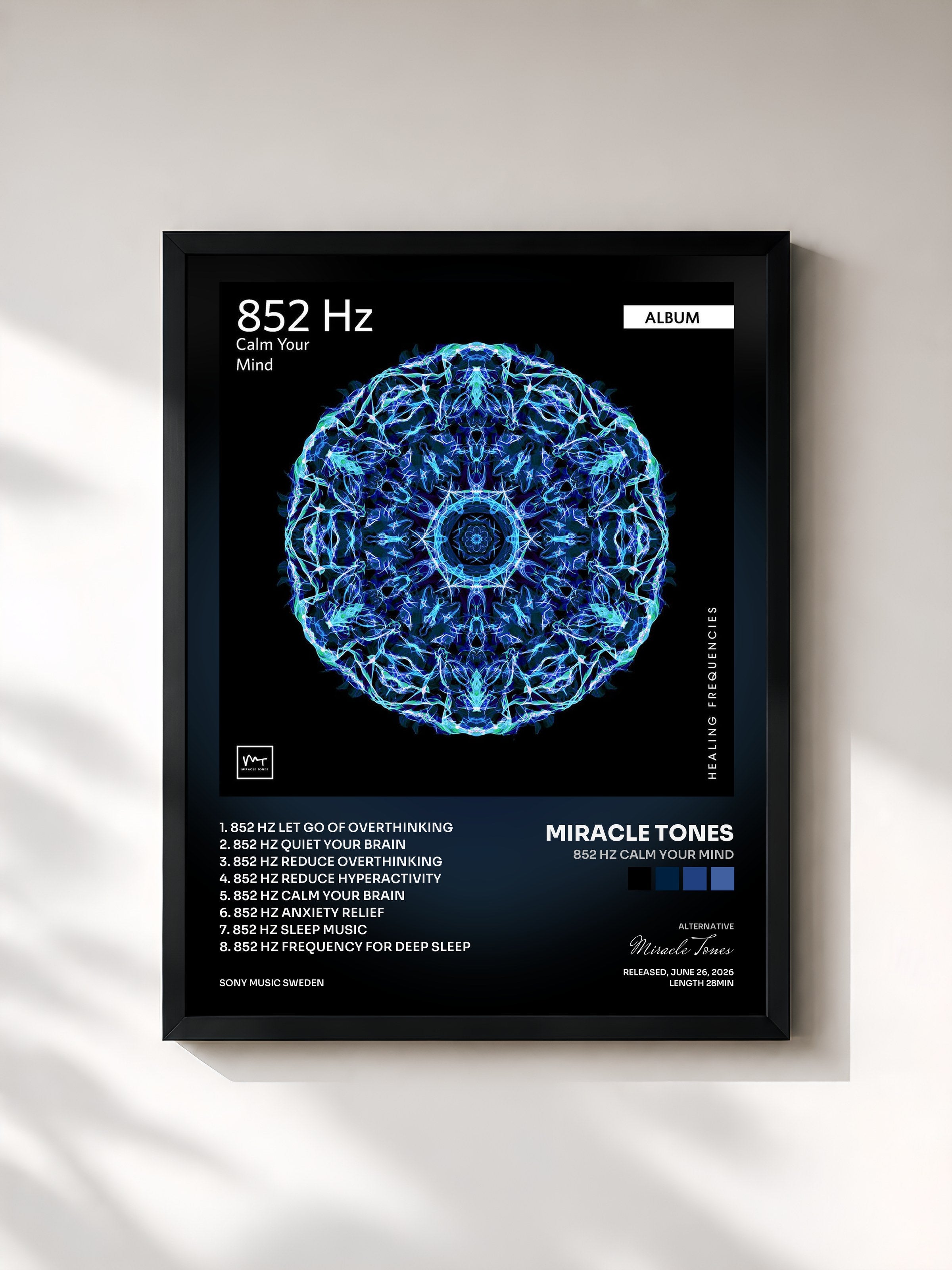 Miracle Tones · 852 Hz Calm Your Mind