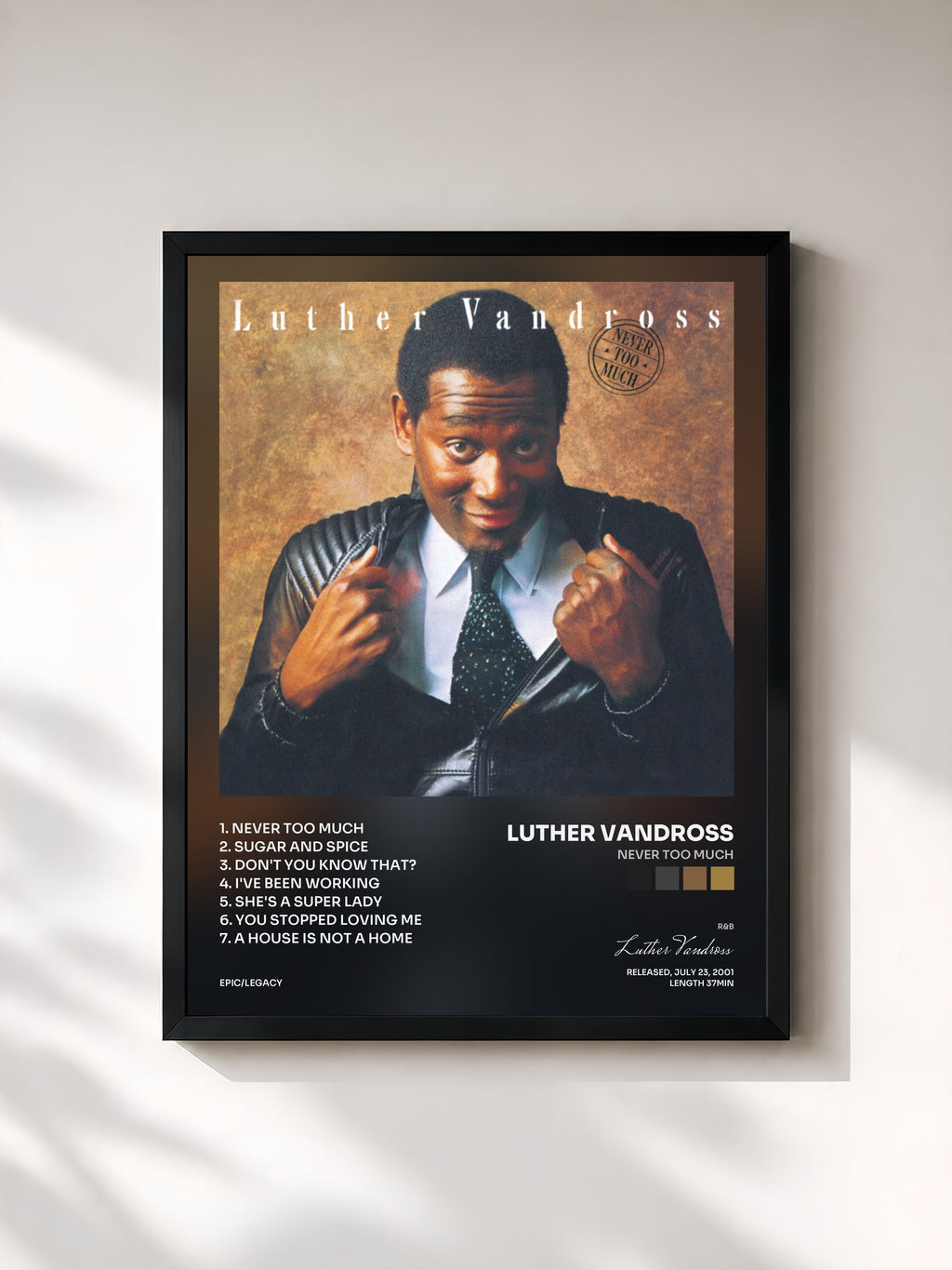 Luther Vandross · Never Too Much