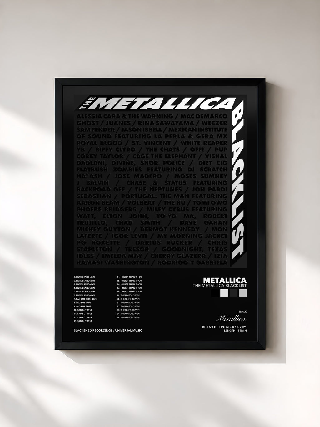 Metallica · The Metallica Blacklist