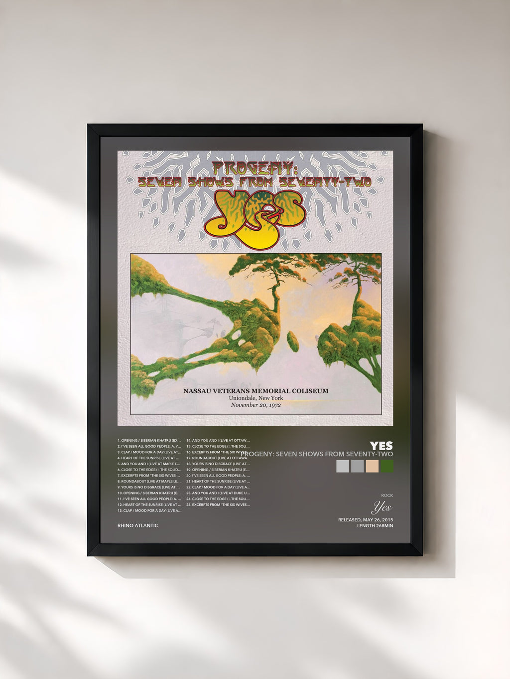 Yes · Progeny: Seven Shows from Seventy-Two