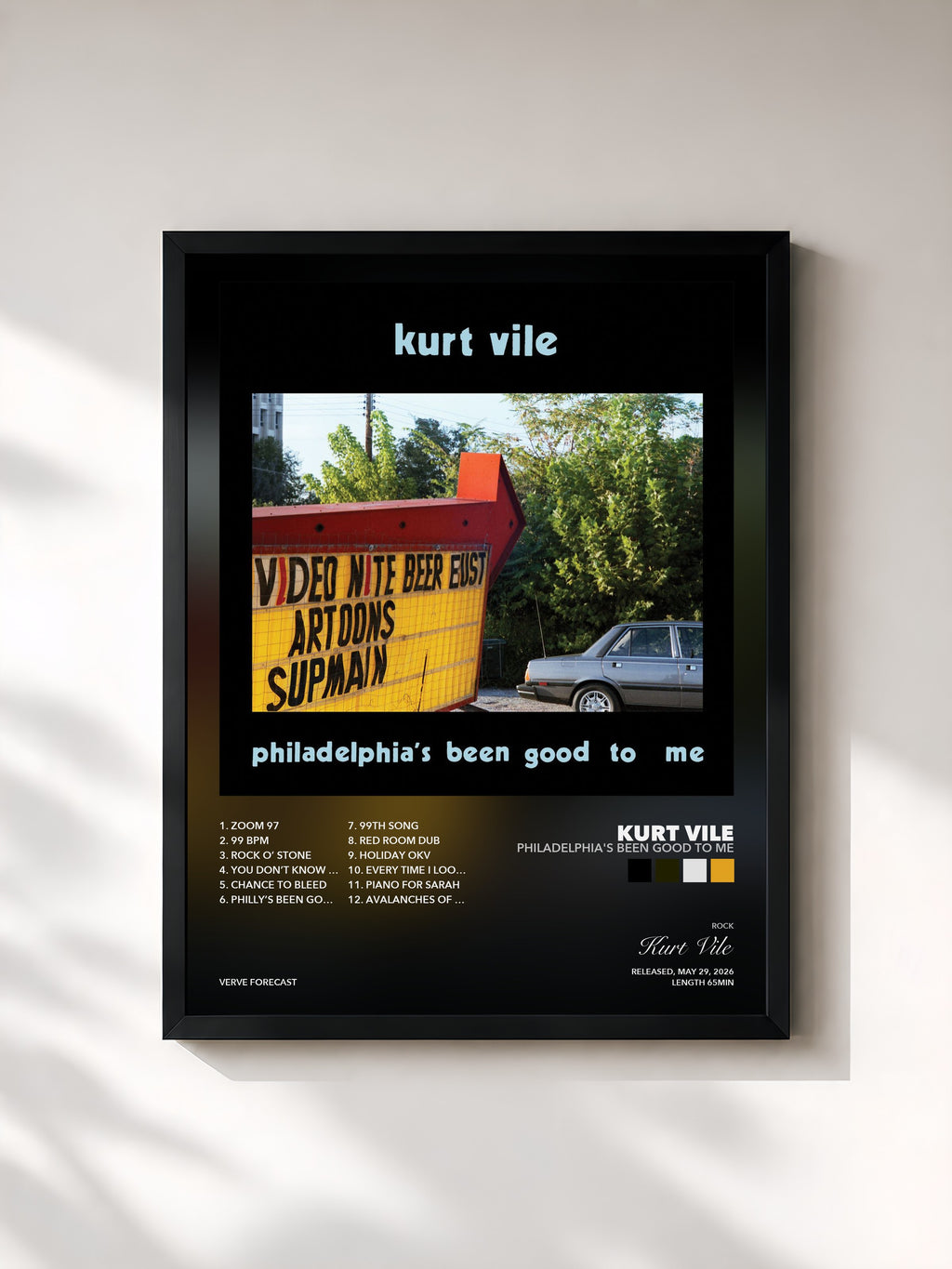 Kurt Vile · Philadelphia's been good to me