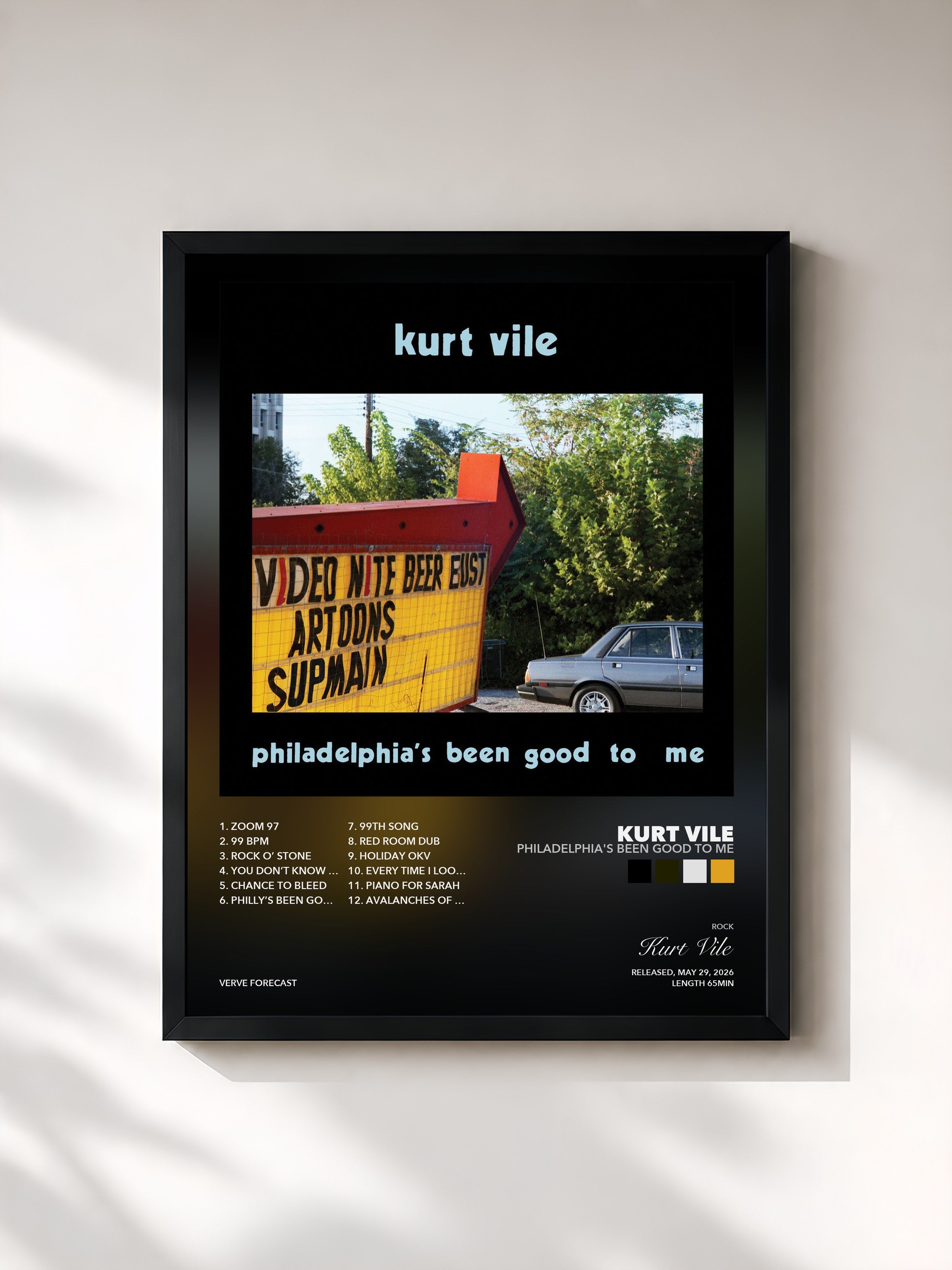 Kurt Vile · Philadelphia's been good to me