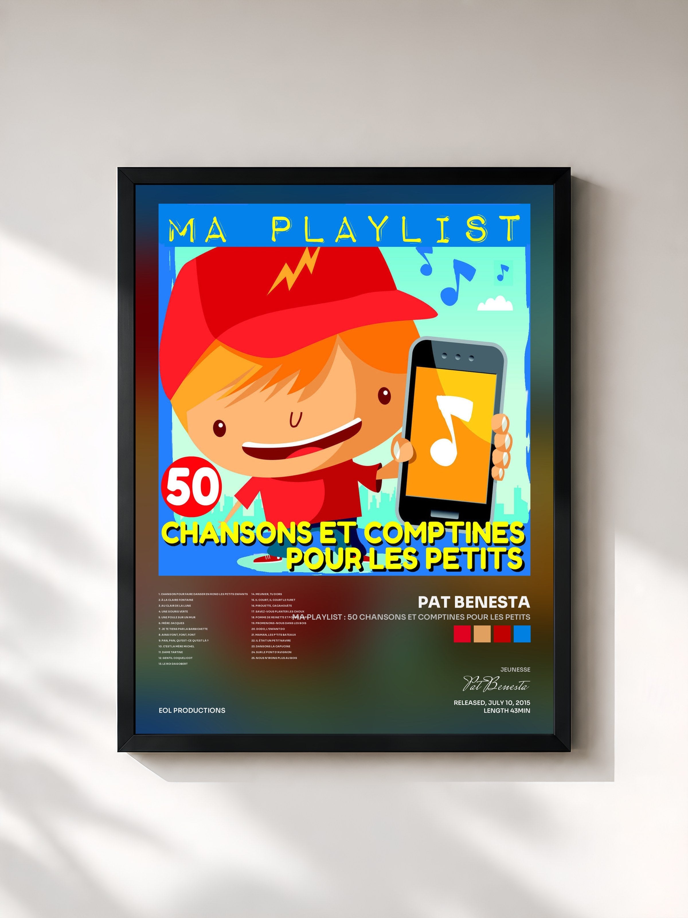 Pat Benesta · Ma playlist : 50 chansons et comptines pour les petits