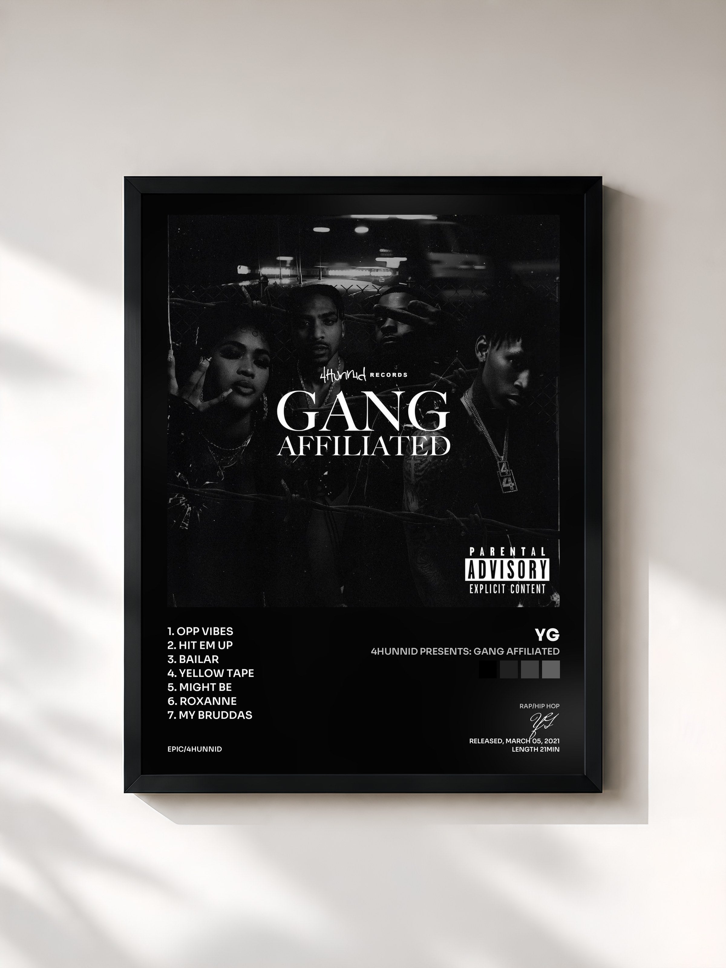 YG · 4hunnid Presents: Gang Affiliated
