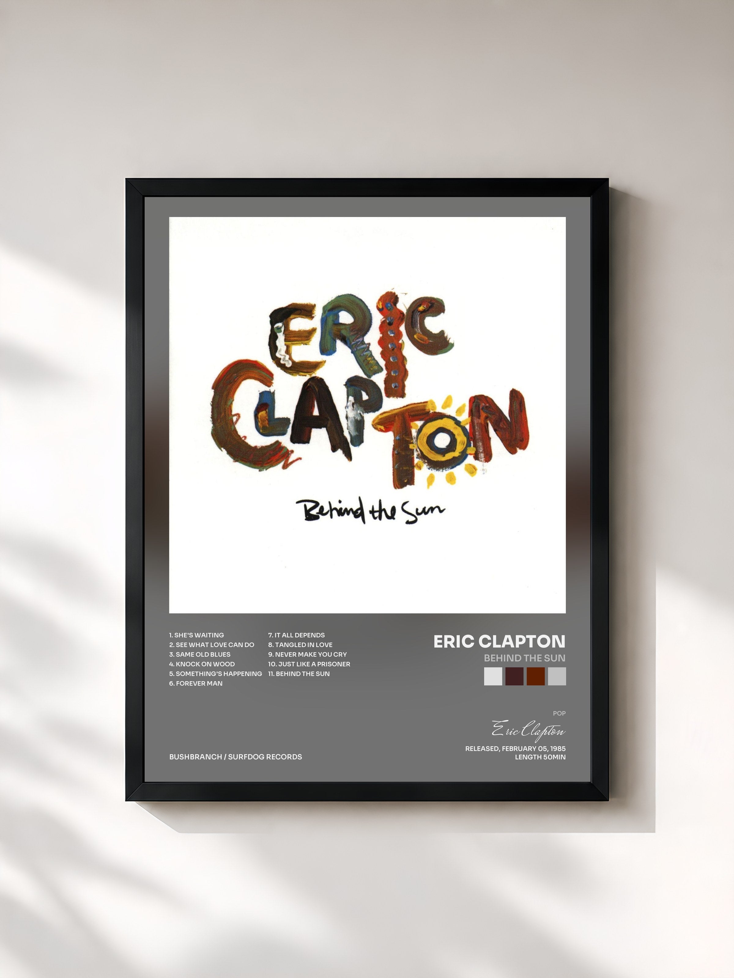 Eric Clapton · Behind the Sun