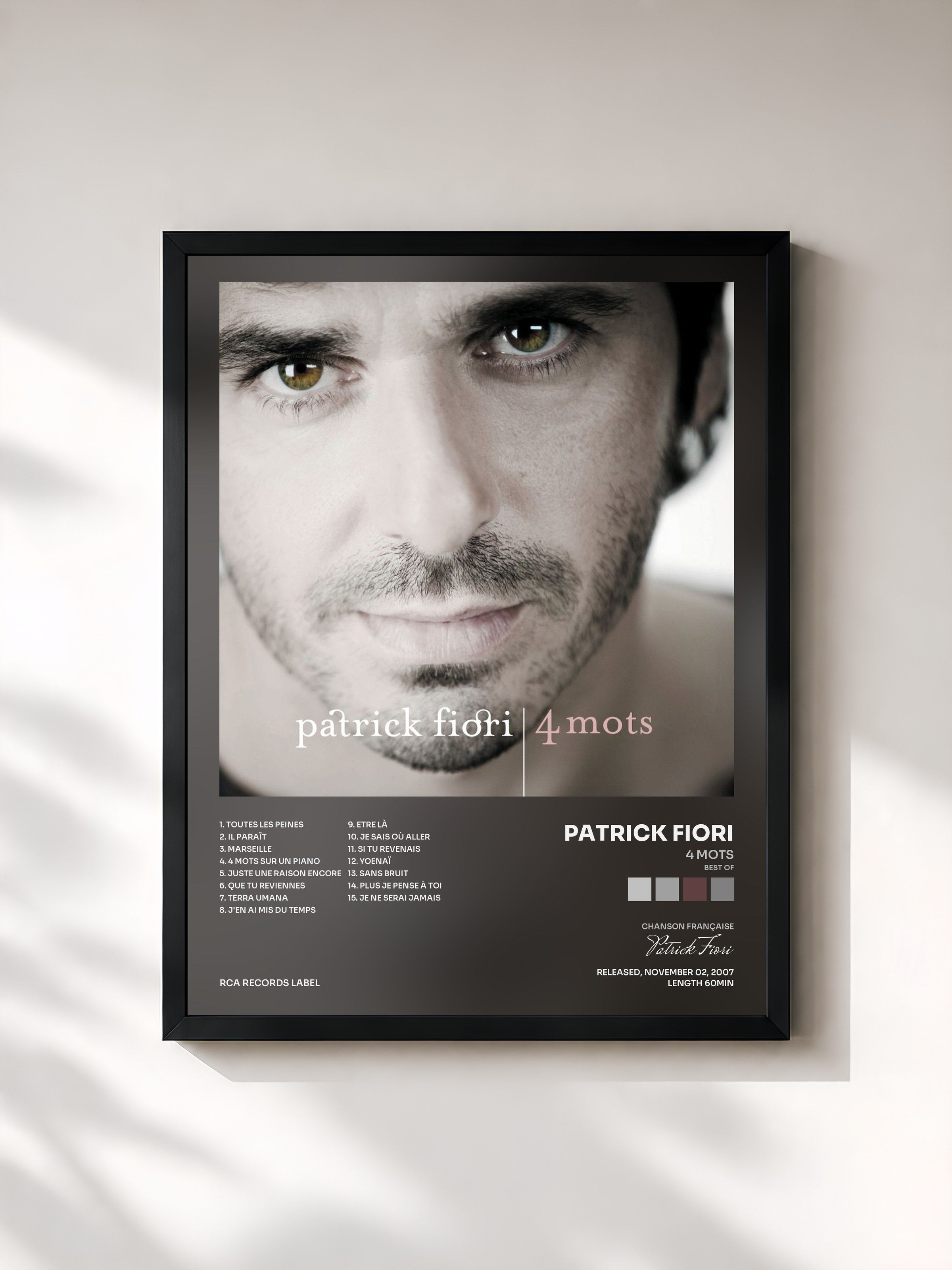 Patrick Fiori · 4 mots (Best of)