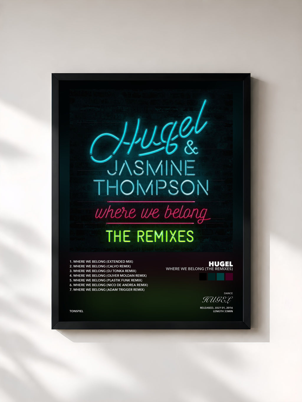 HUGEL – Where We Belong (The Remixes)