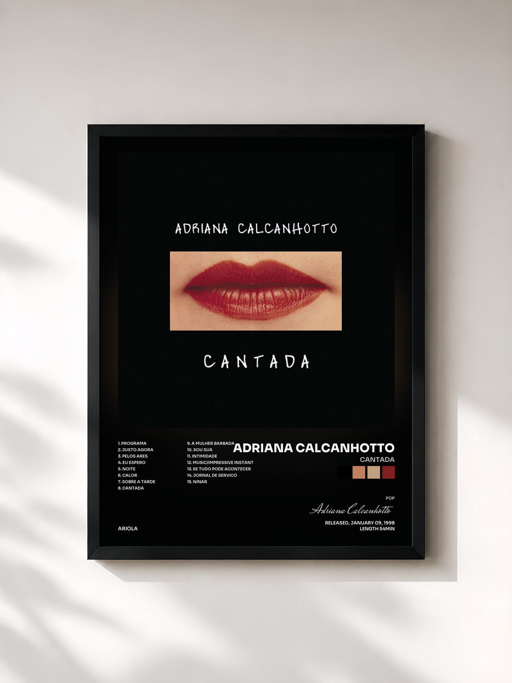 Adriana Calcanhotto · Cantada