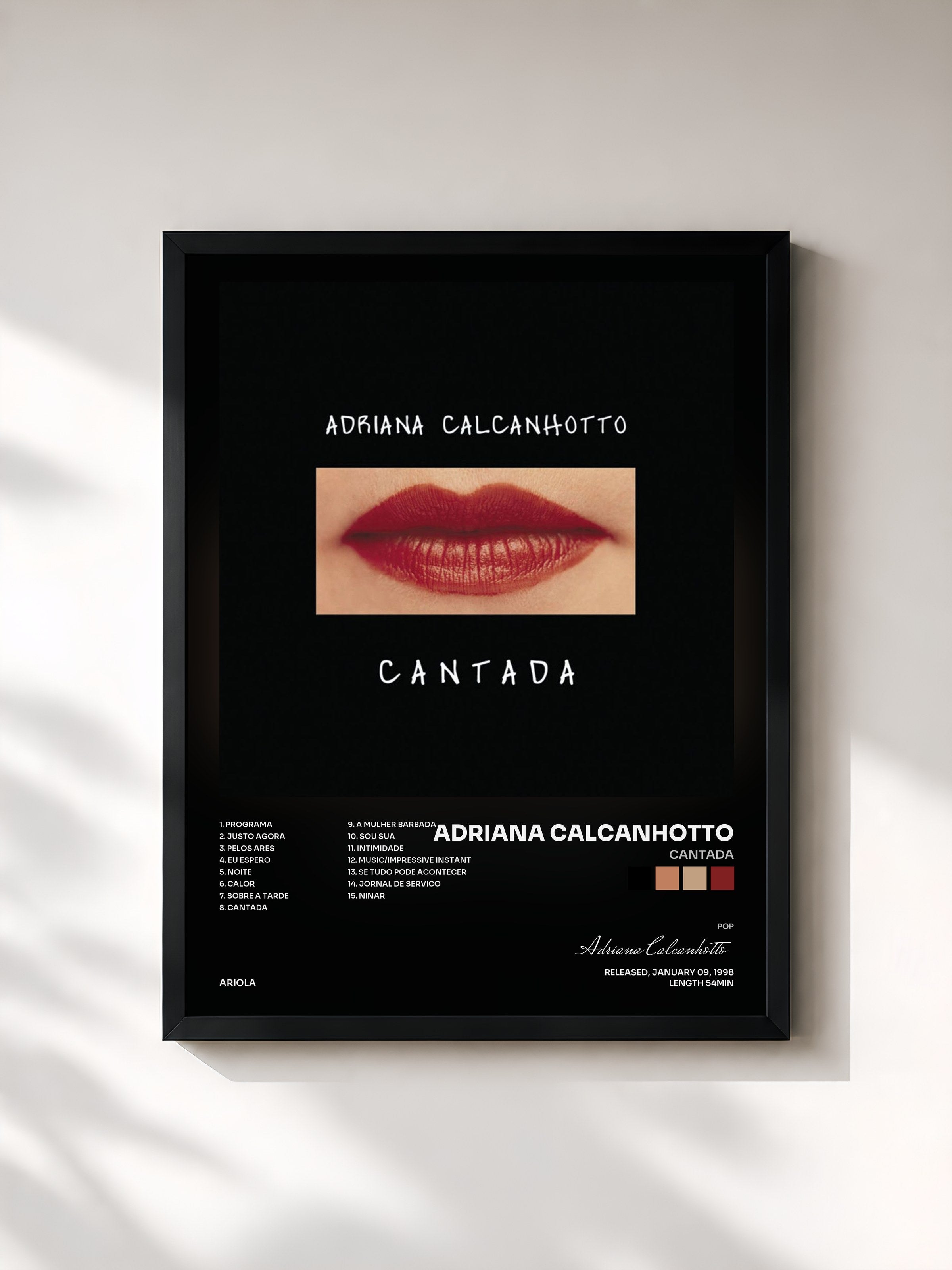 Adriana Calcanhotto · Cantada