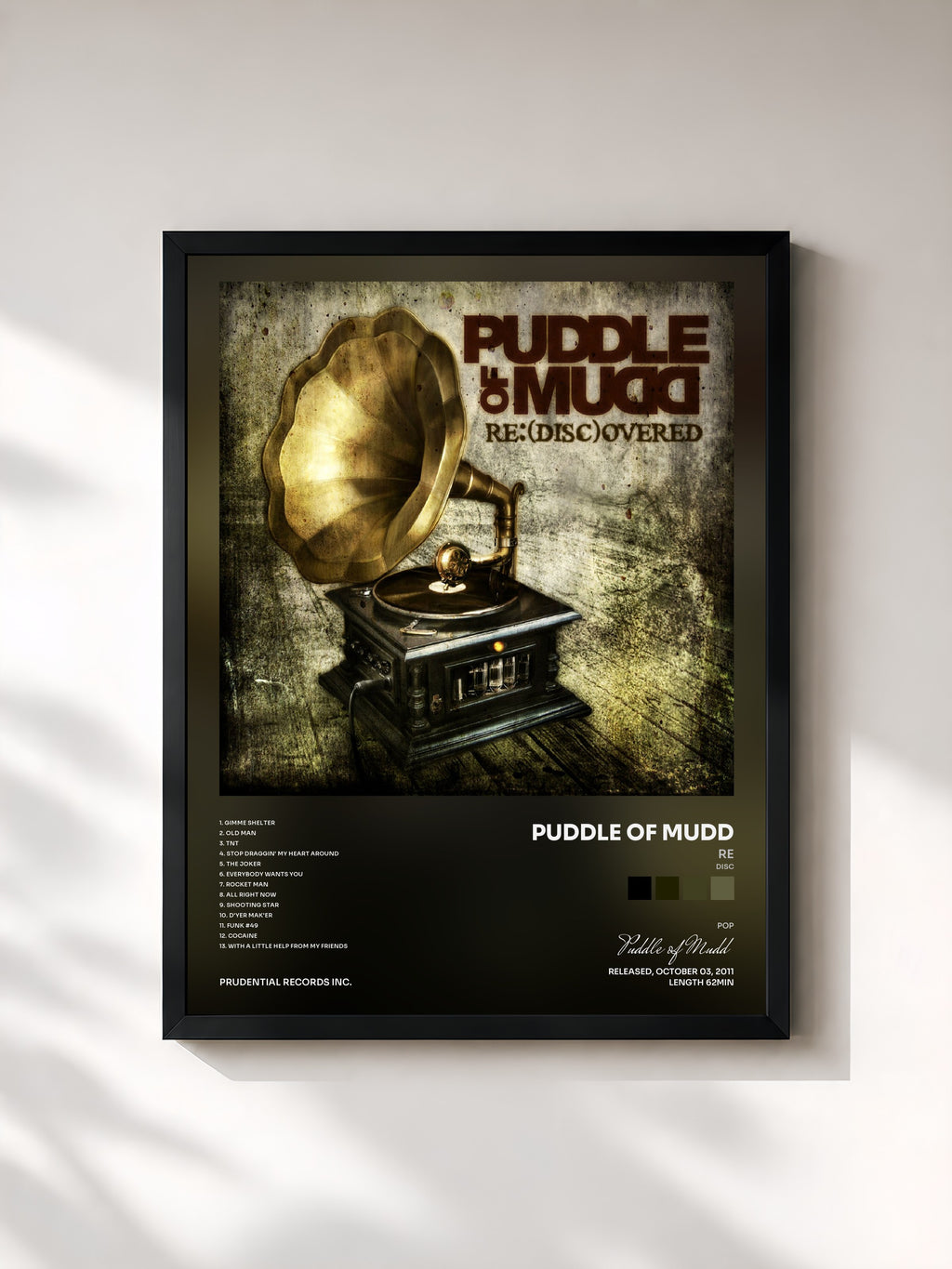 Puddle of Mudd · Re (Disc) Overed