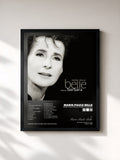 Tableau de l'album Marie-Paule Belle chante Barbara de Marie-Paule Belle, imprimé et encadré en France