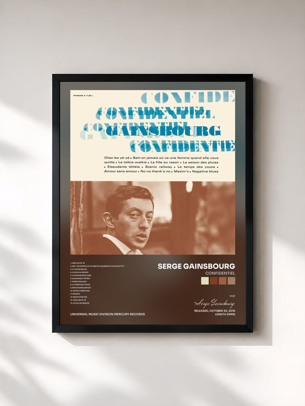 Serge Gainsbourg · Confidentiel