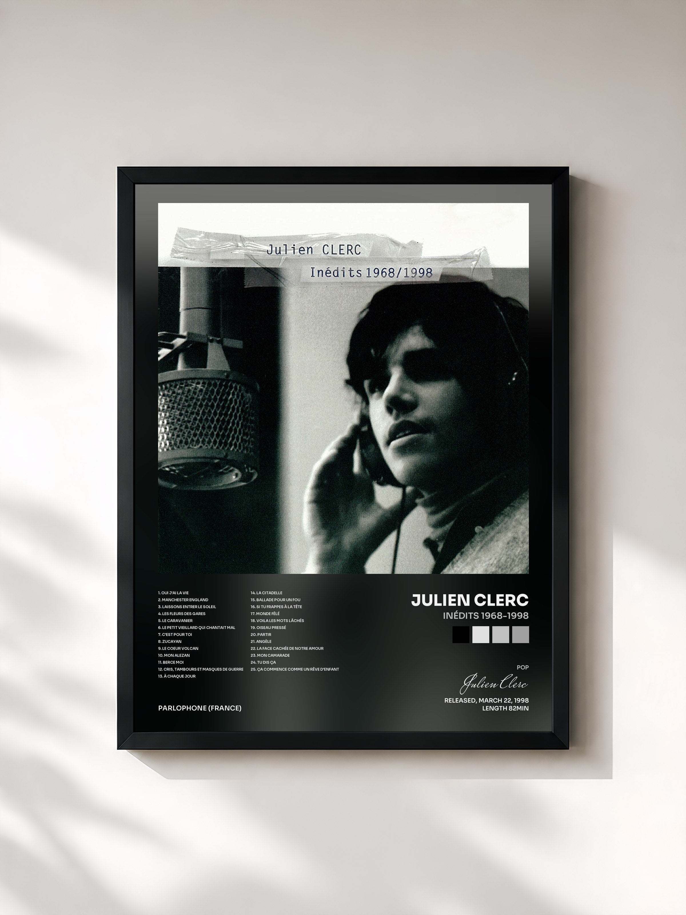 Julien Clerc · Inédits 1968-1998