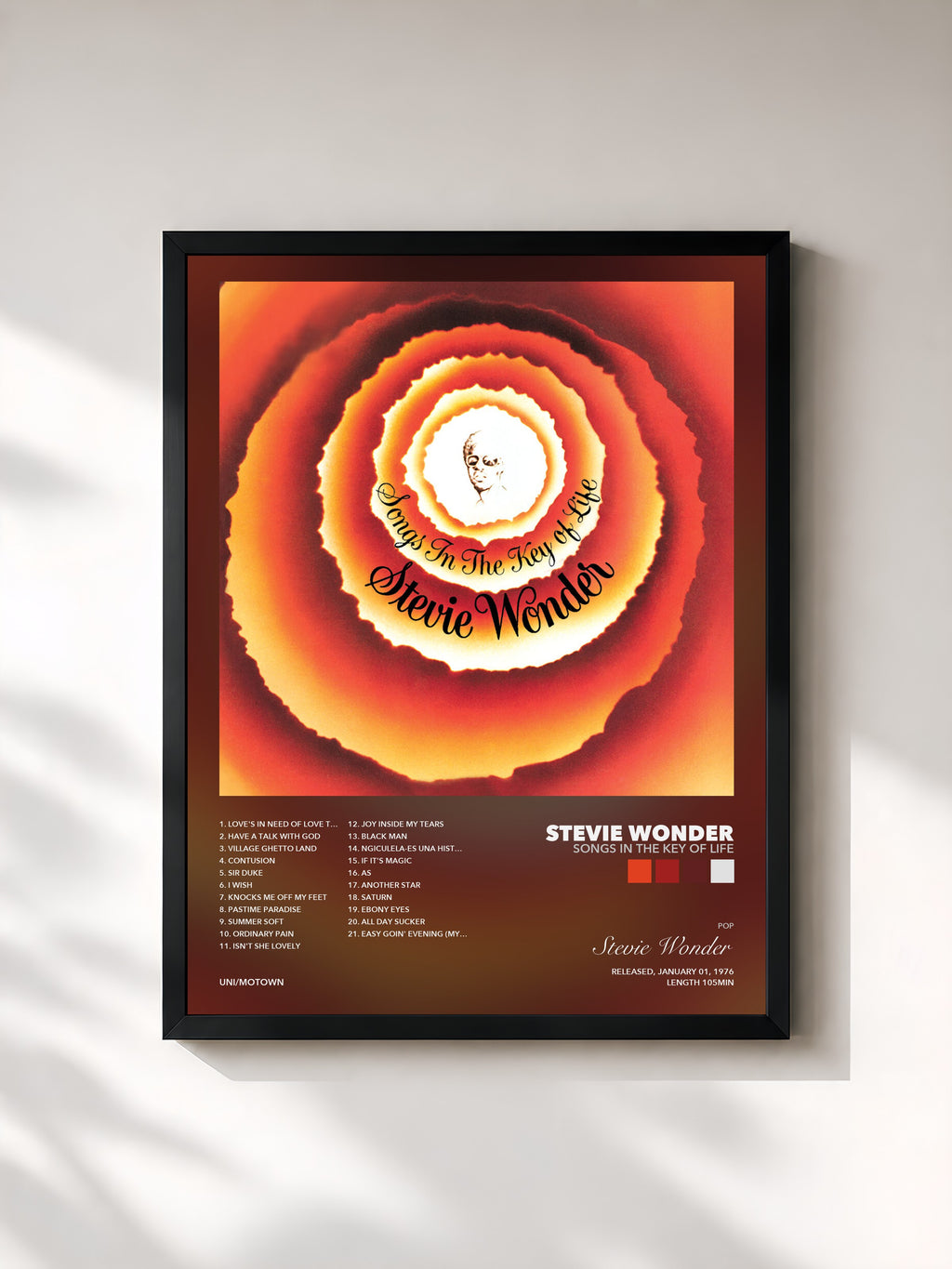 Stevie Wonder · Songs In The Key Of Life