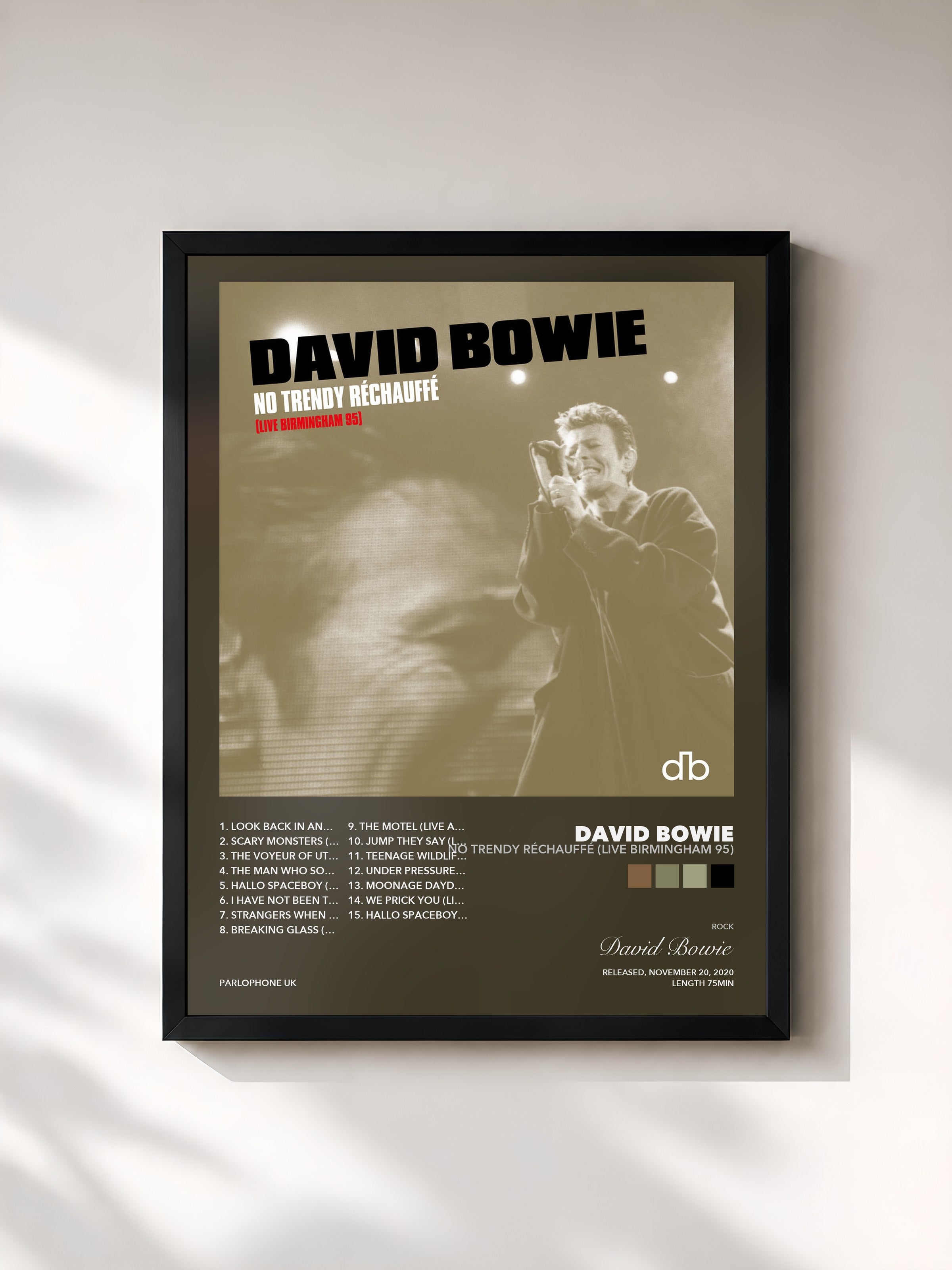 David Bowie – No Trendy Réchauffé (Live Birmingham 95)