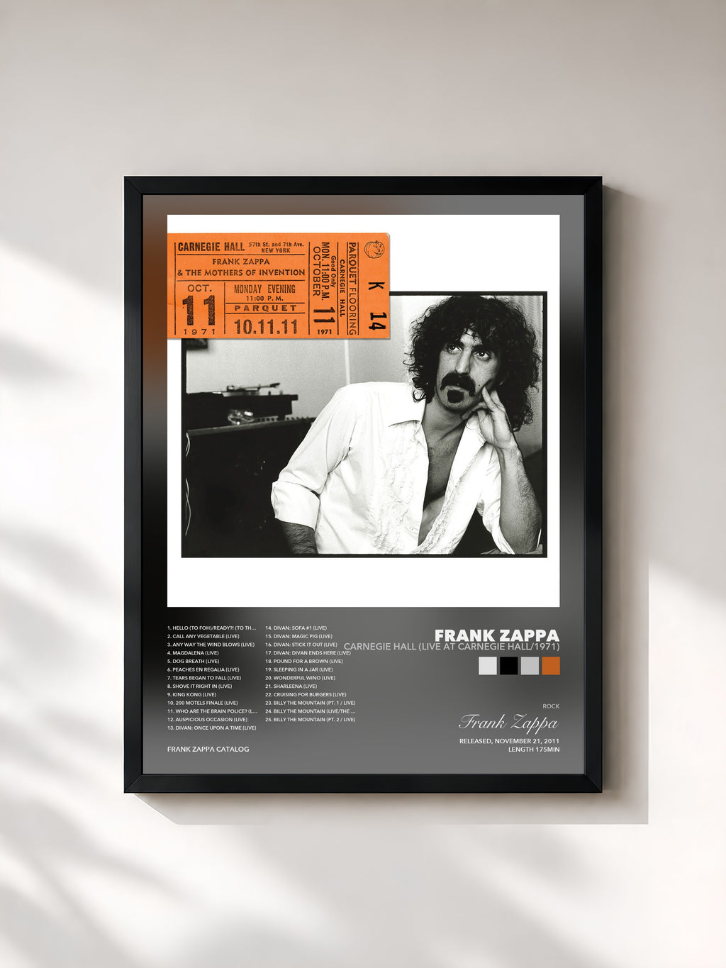 Frank Zappa – Carnegie Hall (Live At Carnegie Hall/1971)