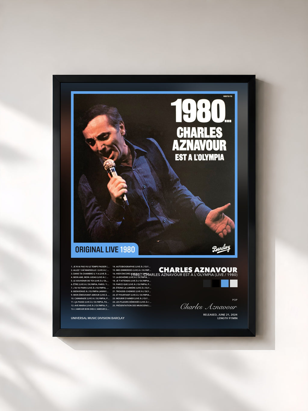 Charles Aznavour – 1980... Charles Aznavour est à l'Olympia (Live / 1980)