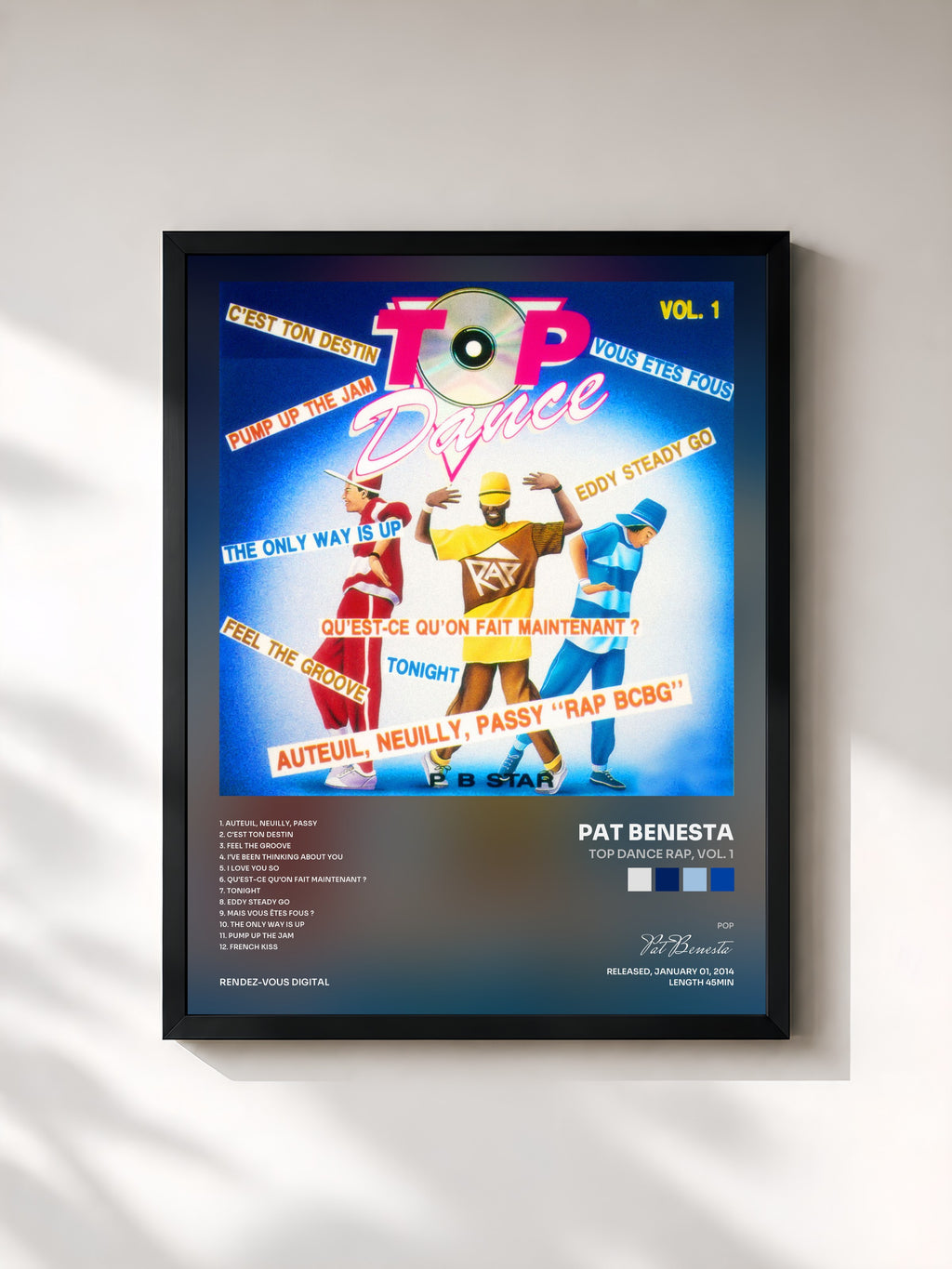 Pat Benesta · Top Dance Rap, Vol. 1