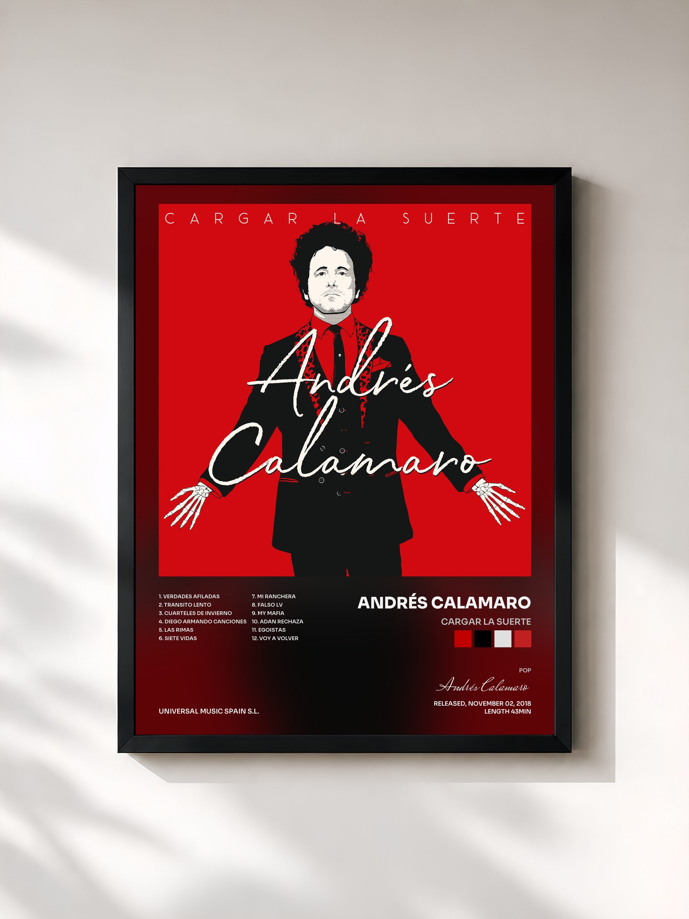 Andrés Calamaro · Cargar La Suerte