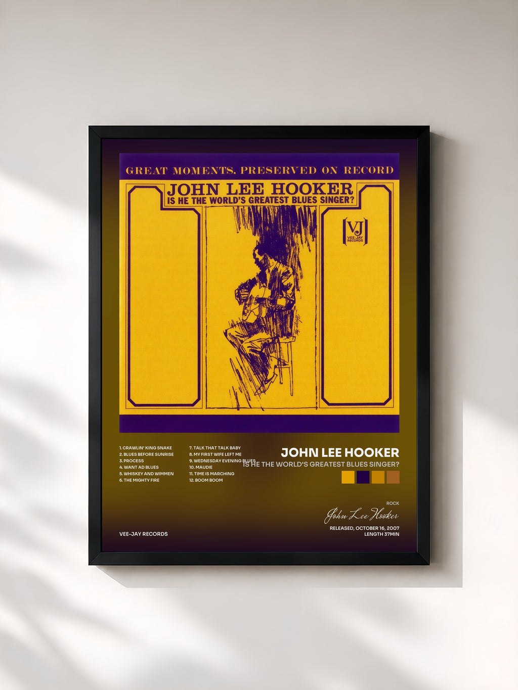 John Lee Hooker · Is He The World's Greatest Blues Singer?