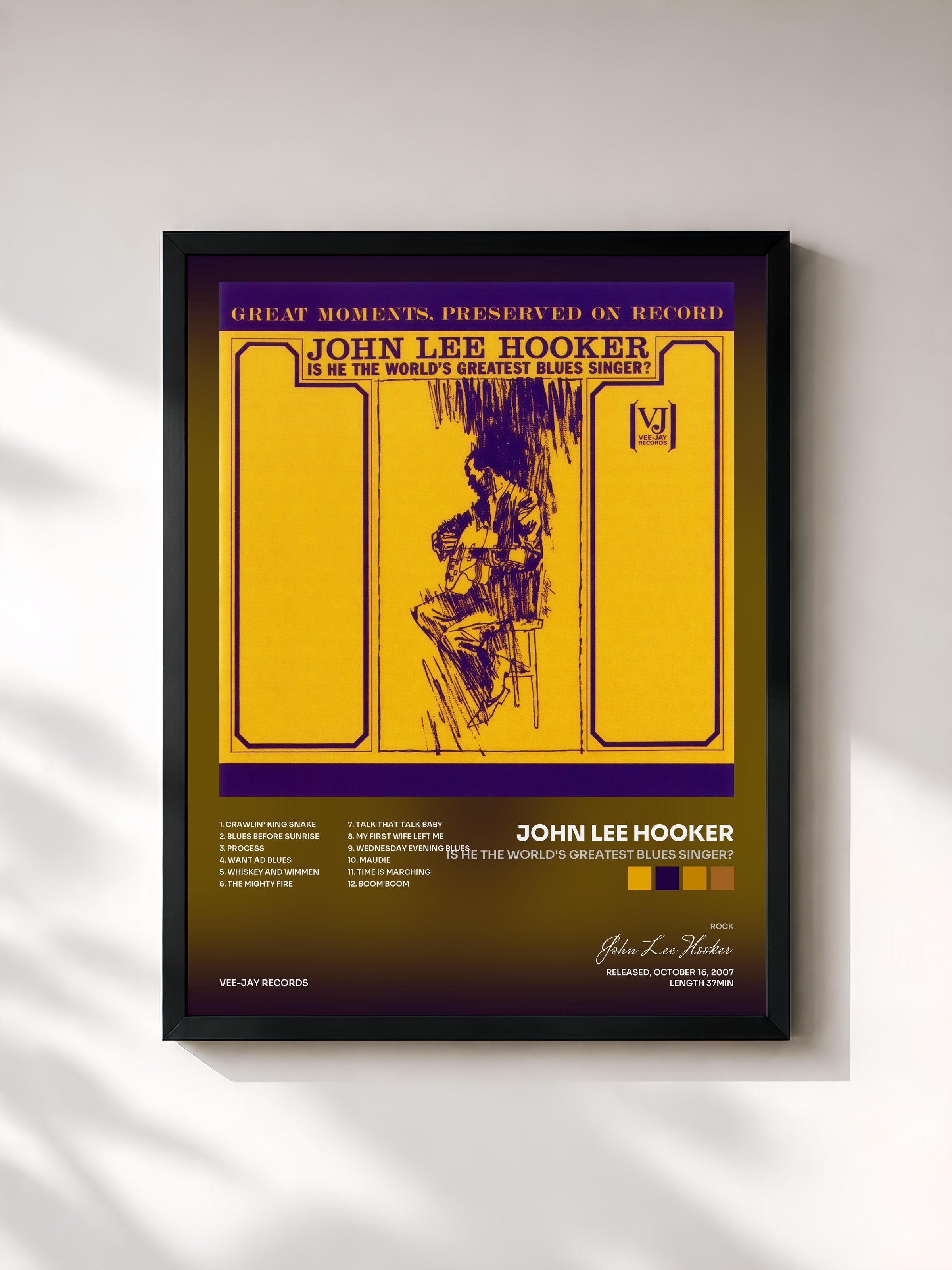 John Lee Hooker · Is He The World's Greatest Blues Singer?