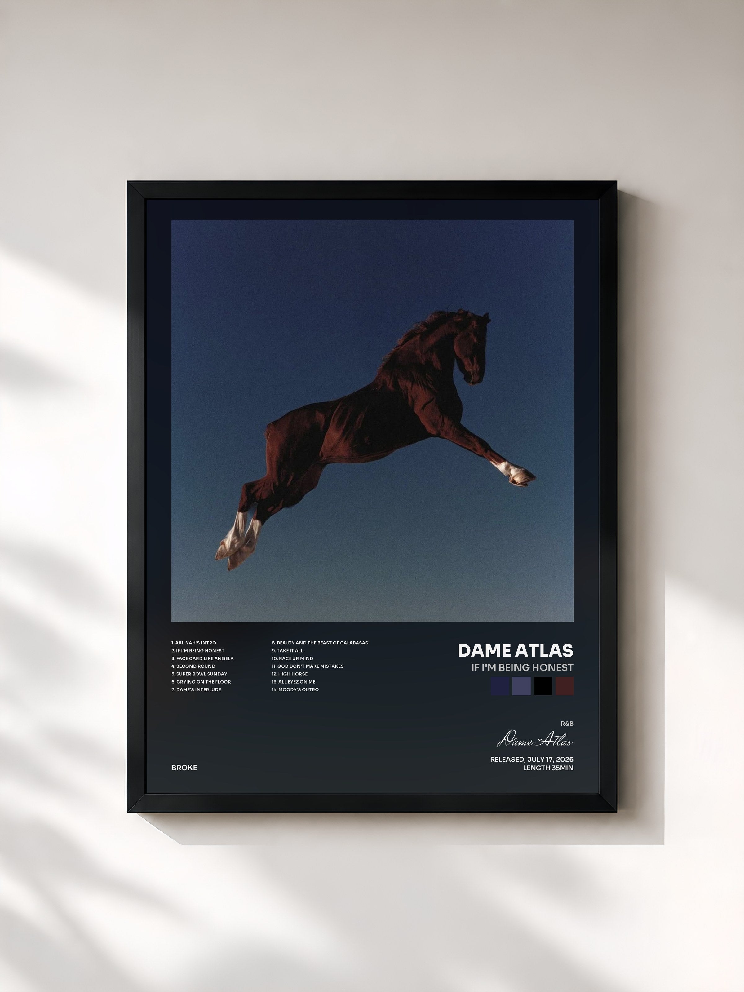 Dame Atlas · if i'm being honest