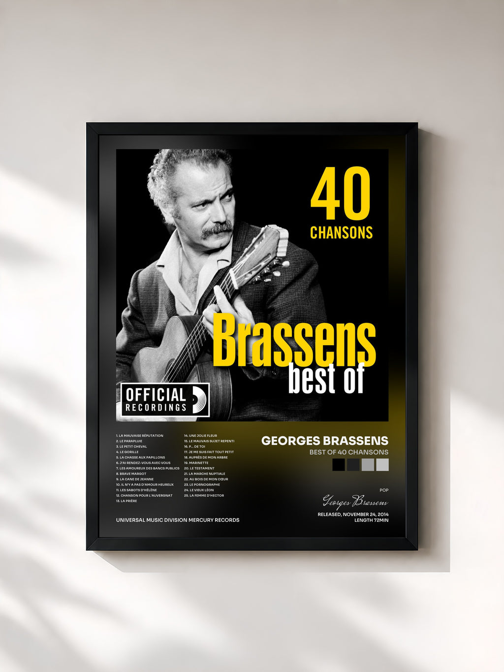 Georges Brassens · Best Of 40 chansons