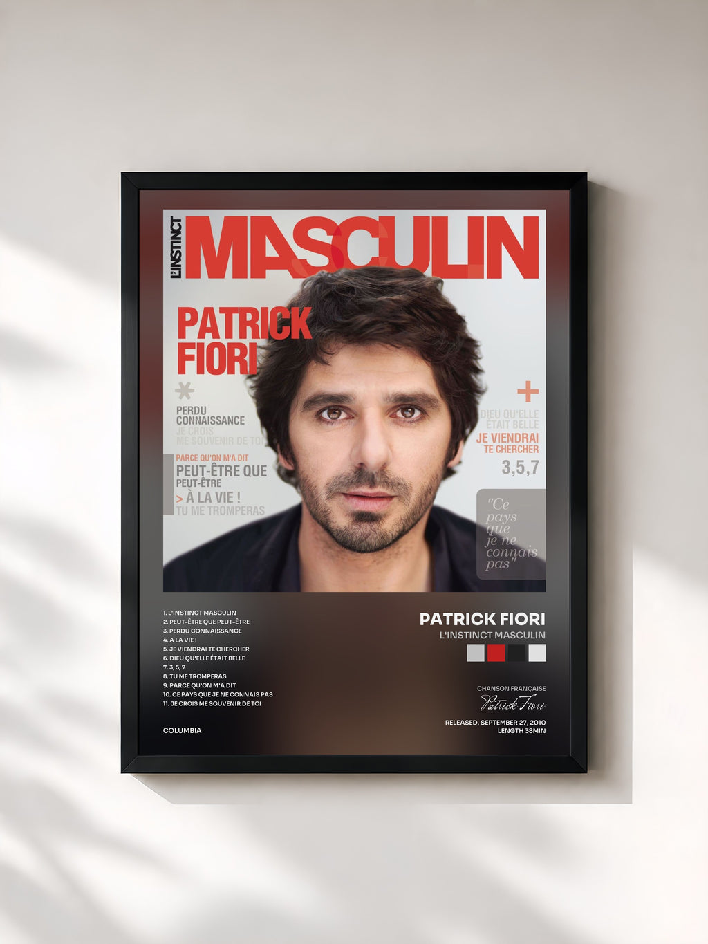 Patrick Fiori · L'instinct masculin