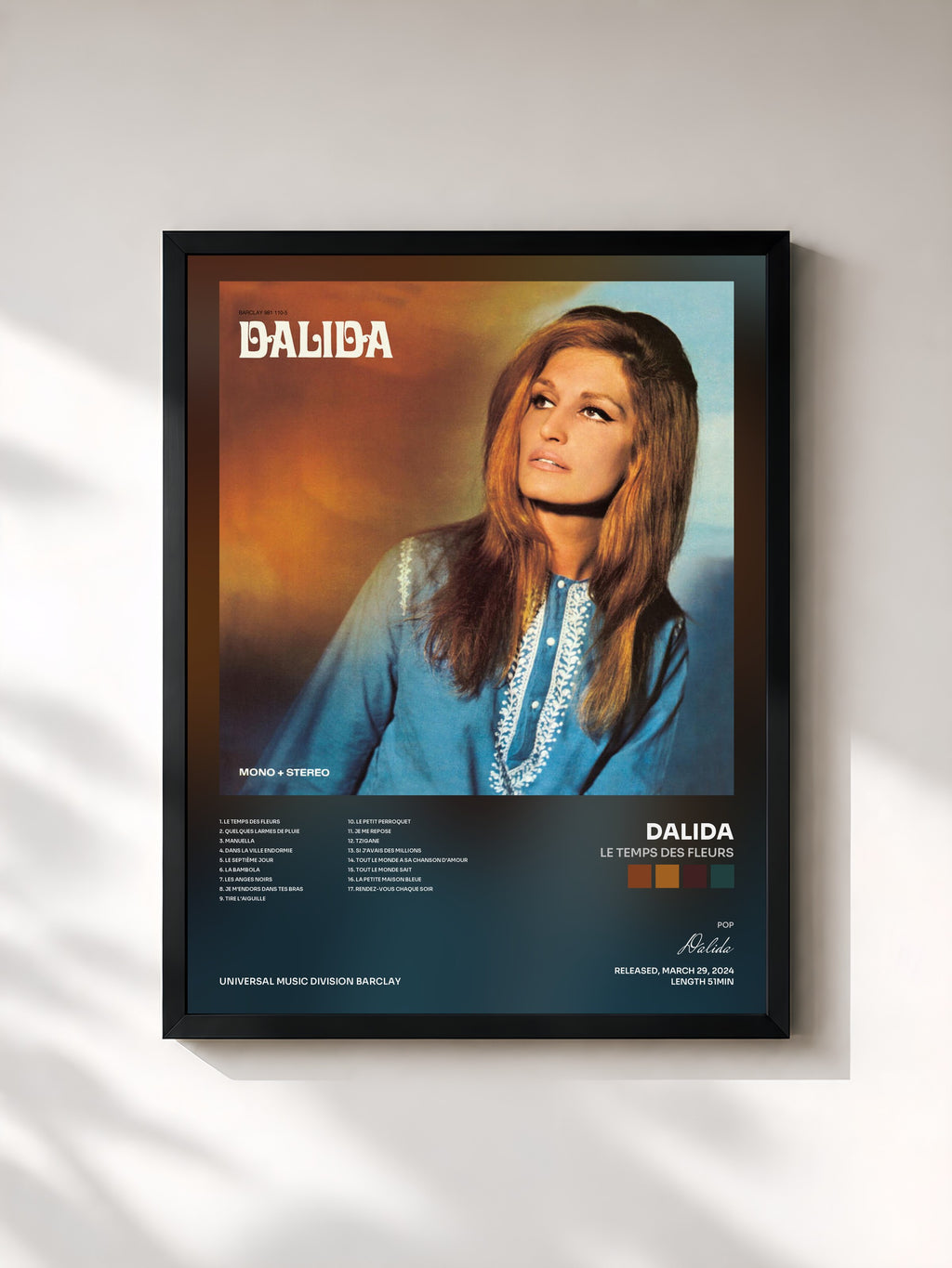 Dalida · Le temps des fleurs