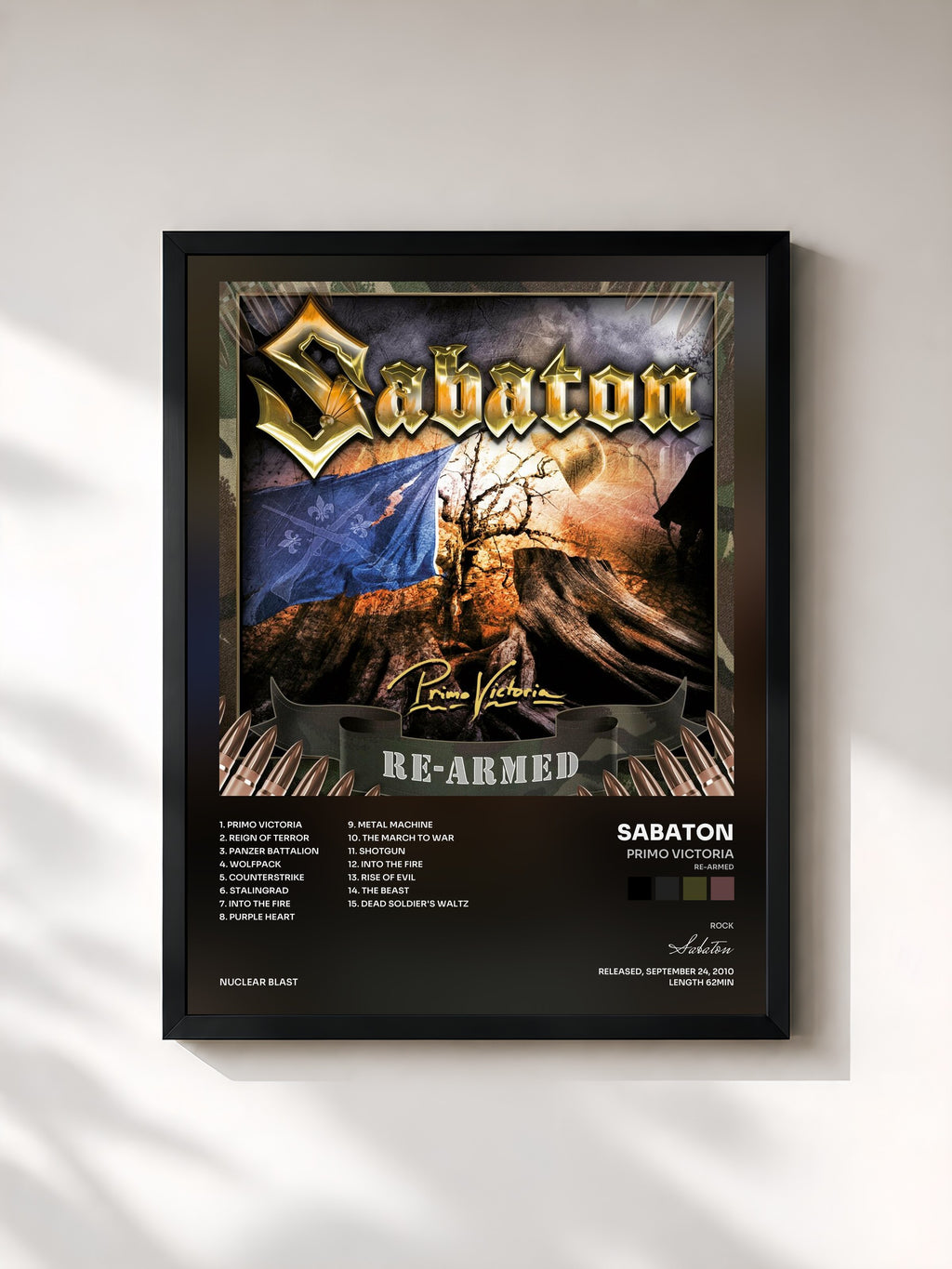 Sabaton · Primo Victoria (Re-Armed)