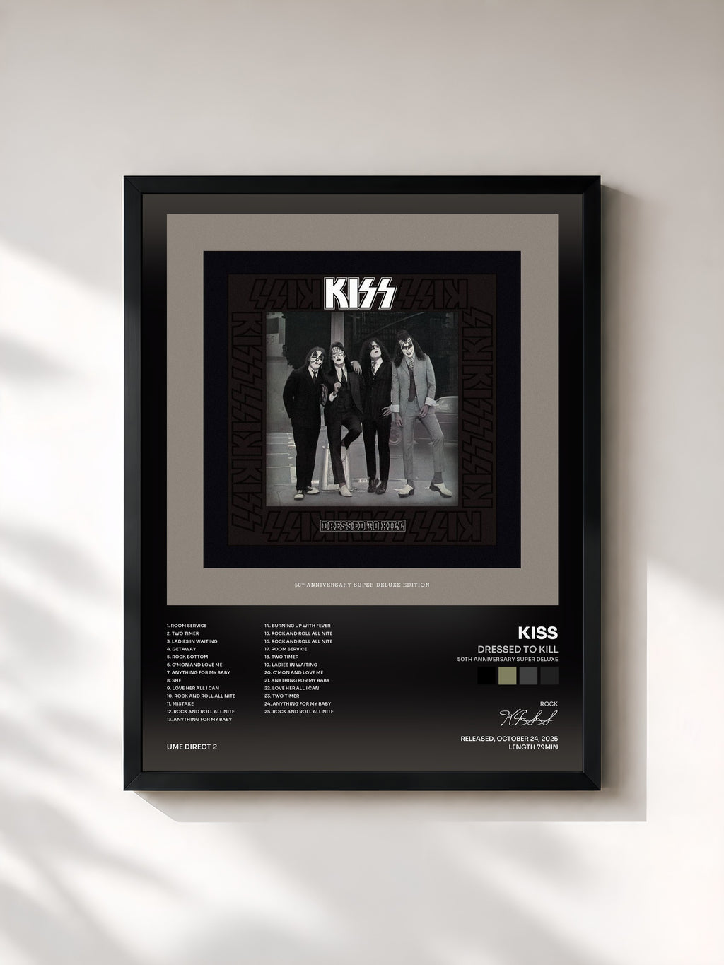 KISS · Dressed To Kill (50th Anniversary Super Deluxe)