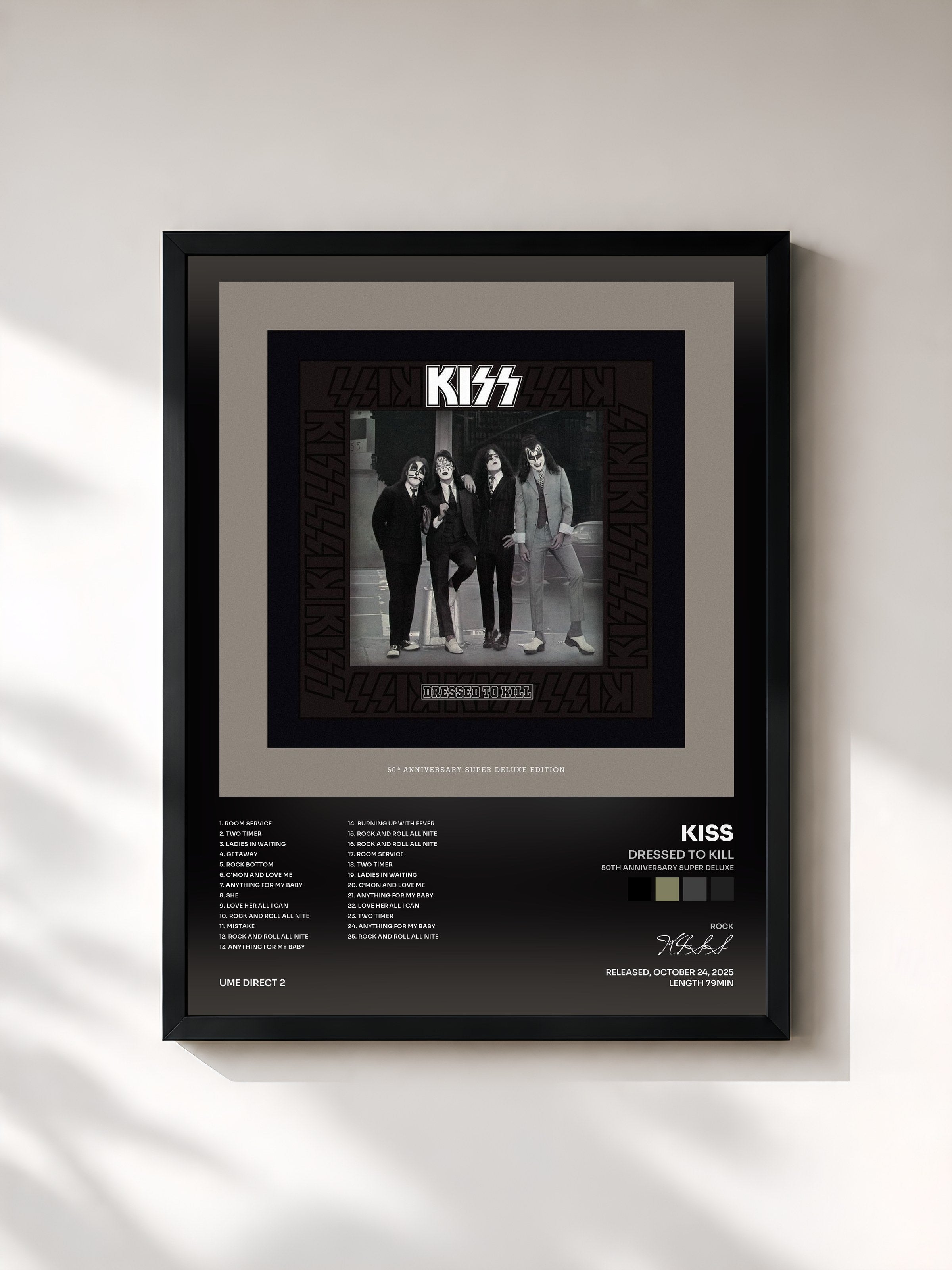 KISS · Dressed To Kill (50th Anniversary Super Deluxe)
