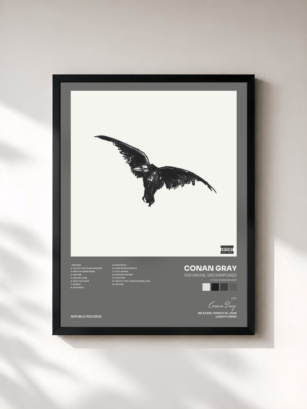 Conan Gray · Kid Krow, Decomposed (5 Year Anniversary)