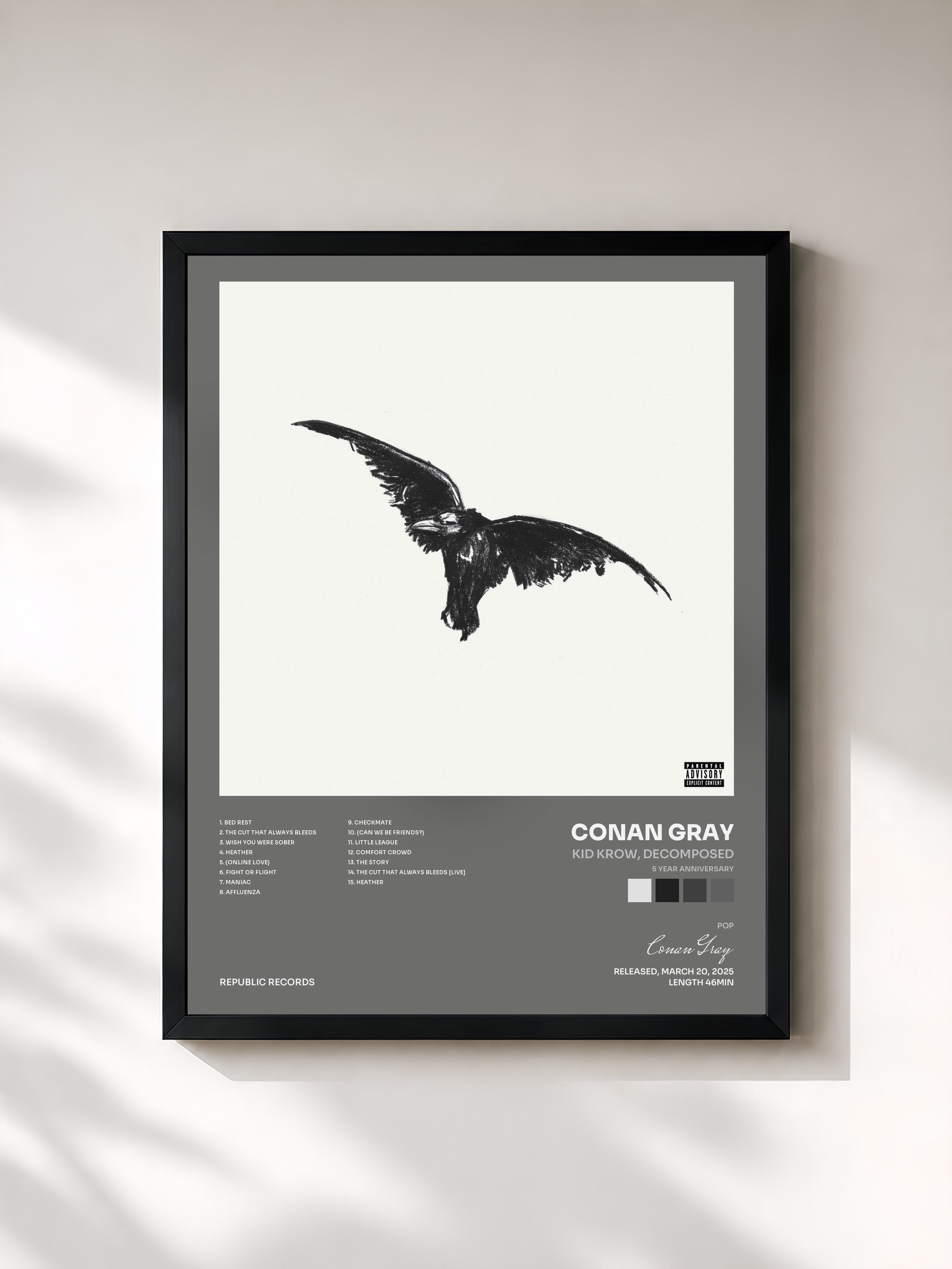 Conan Gray · Kid Krow, Decomposed (5 Year Anniversary)