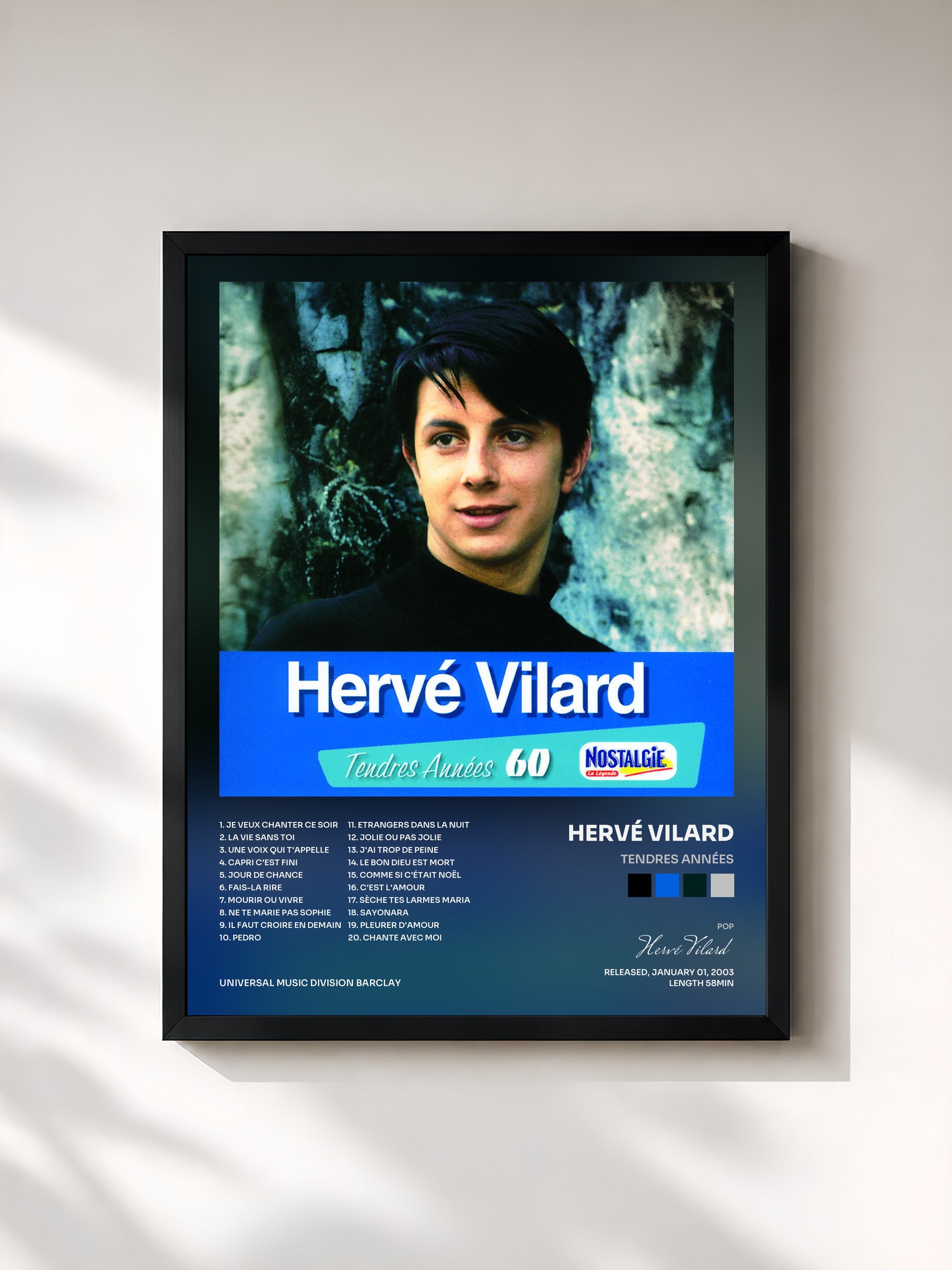 Hervé Vilard · Tendres Années